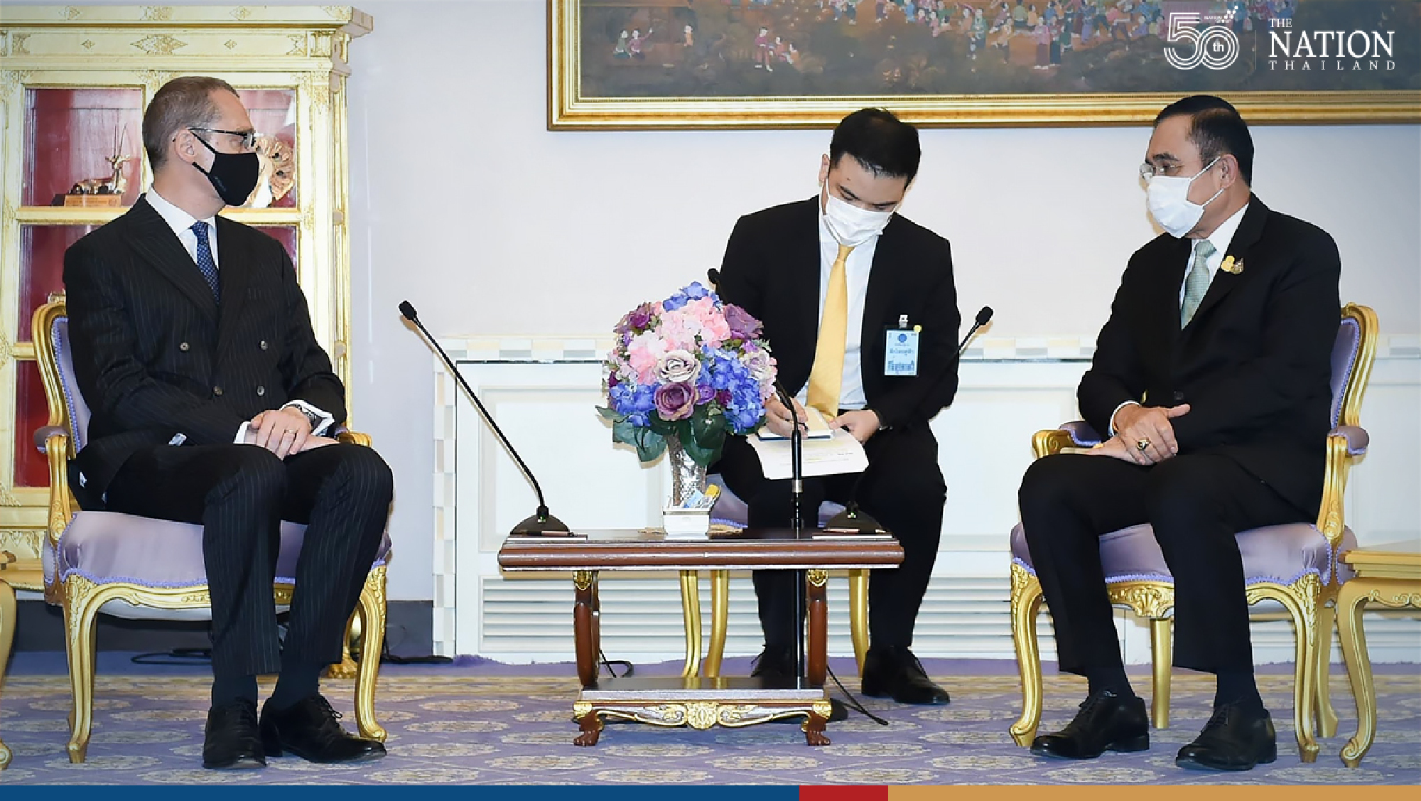 PM receives donation of AstraZeneca vaccine from UK