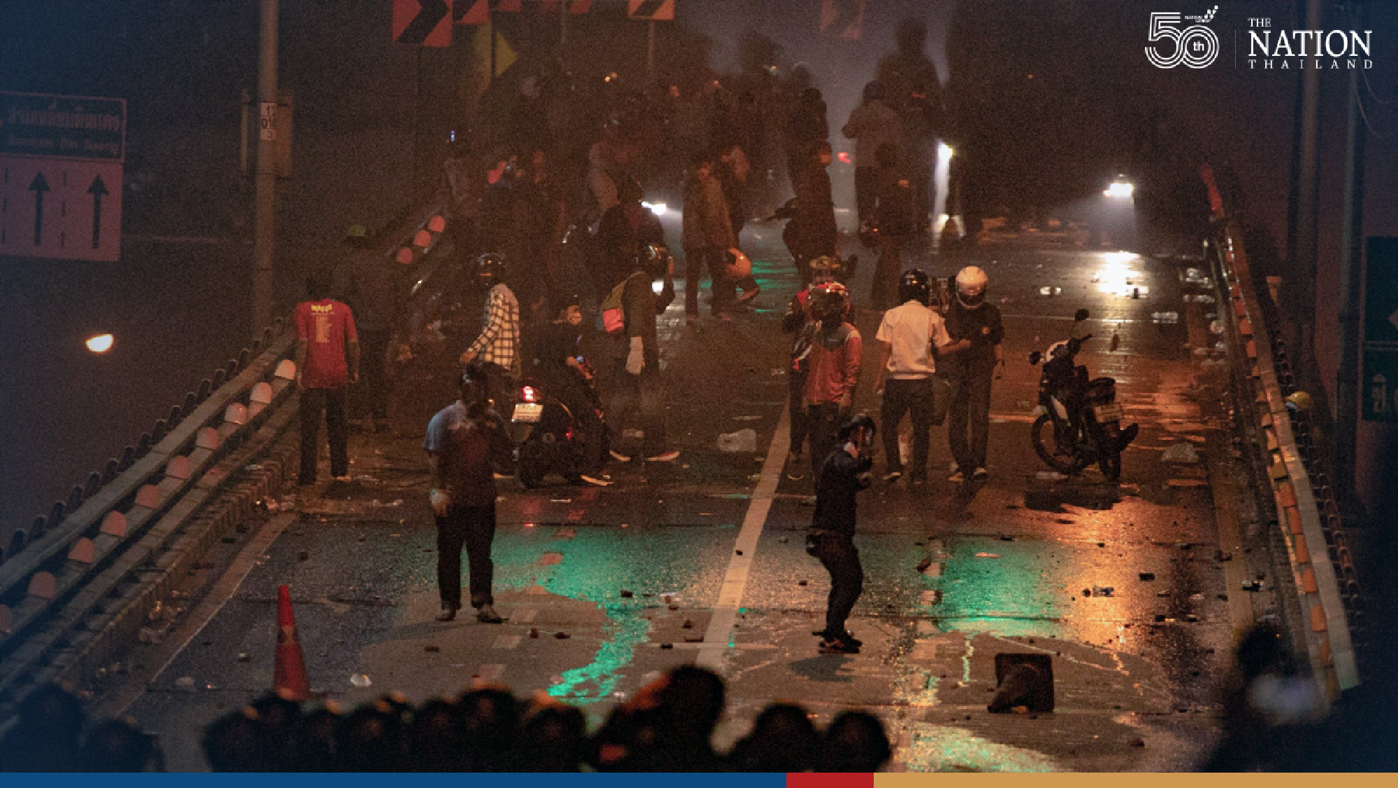 City police detain 48 protesters, seize 122 motorcycles