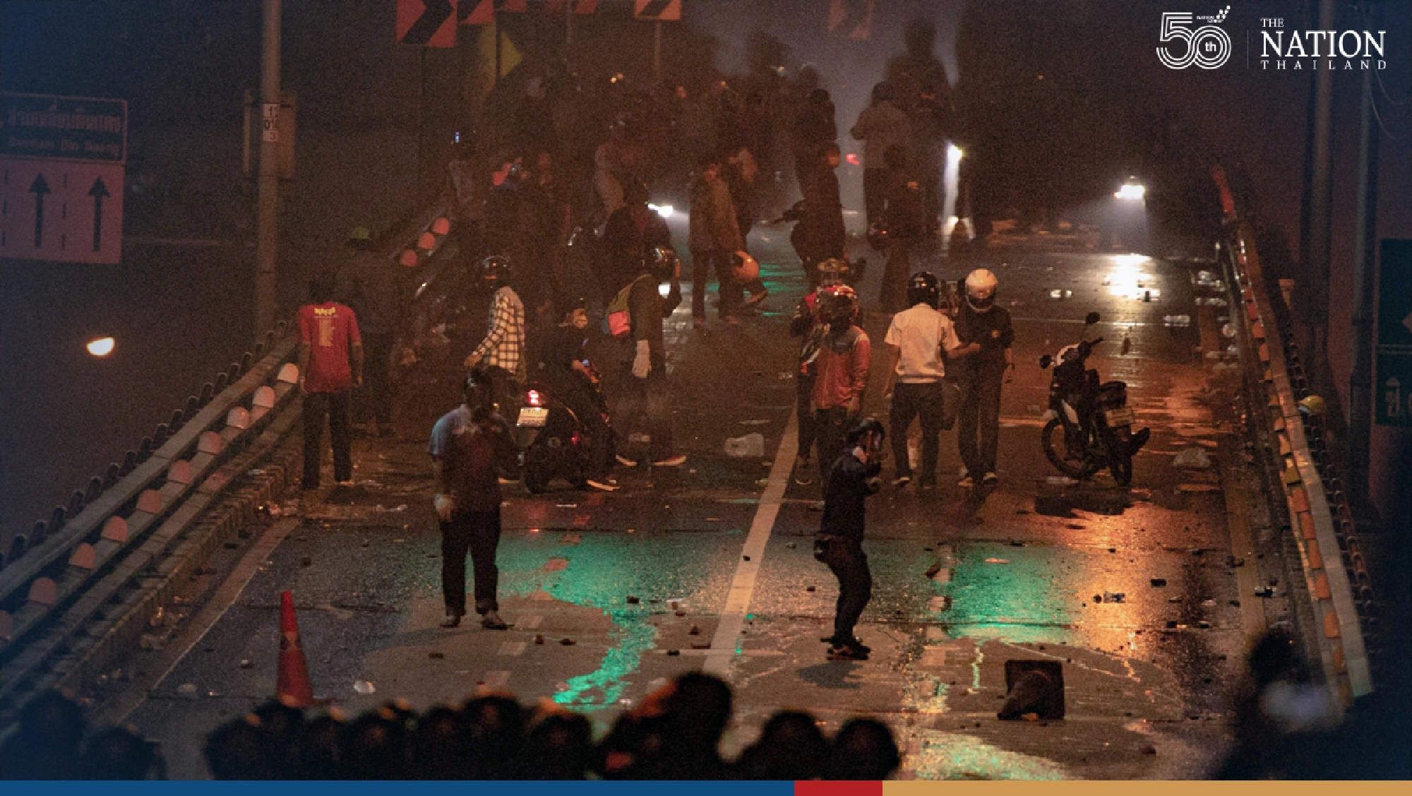 City police detain 48 protesters, seize 122 motorcycles