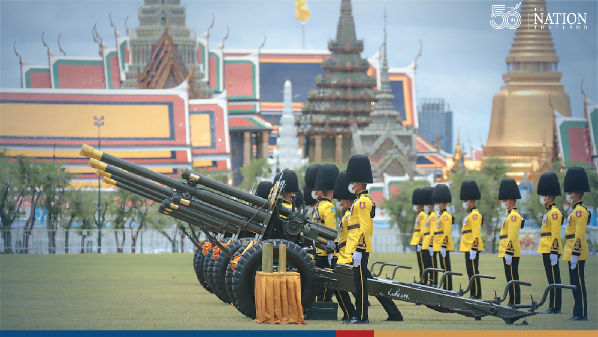 Royal Thai Armed Forces mark HM Queen Mother’s birthday with 21-gun salute