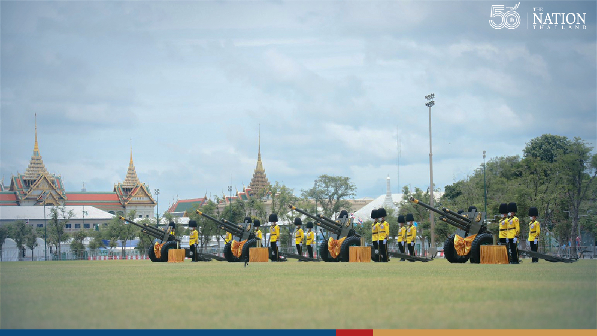 Royal Thai Armed Forces mark HM Queen Mother’s birthday with 21-gun salute