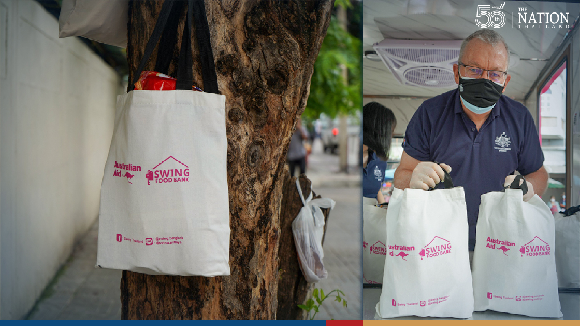 Australian Embassy, Thailand is working with SWING to help ensure no one is left behind during COVID-19