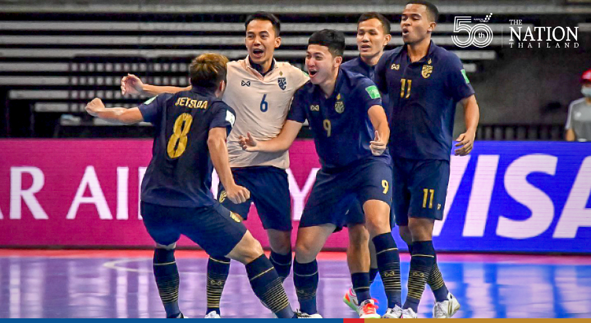 Jirawat timely strike helps Thailand force a draw in futsal World Cup
