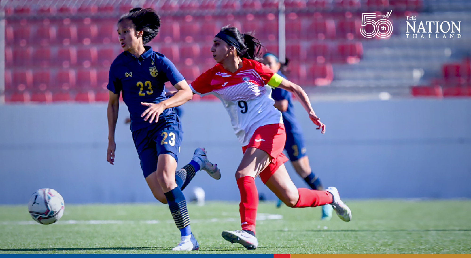Thai women ride Irrawaddy hat-trick to qualify for Asian Cup finals