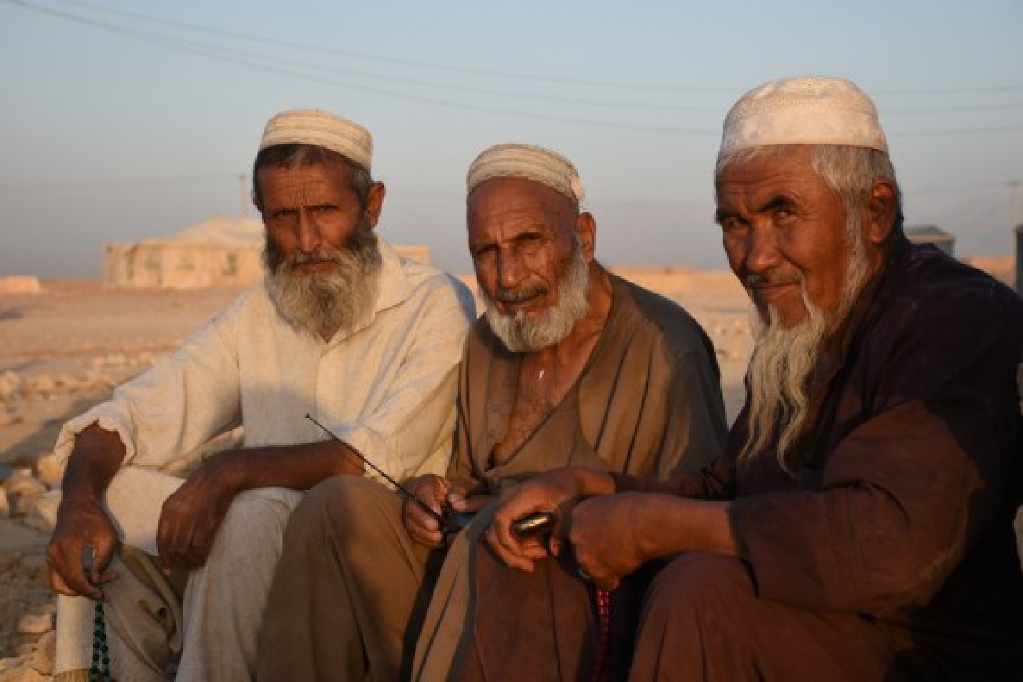 Afghan people are seen at a displaced person camp in Mazar-i-Sharif, capital of Balkh province, Afghanistan, Sept. 16, 2021. (Photo by Kawa Basharat/Xinhua)