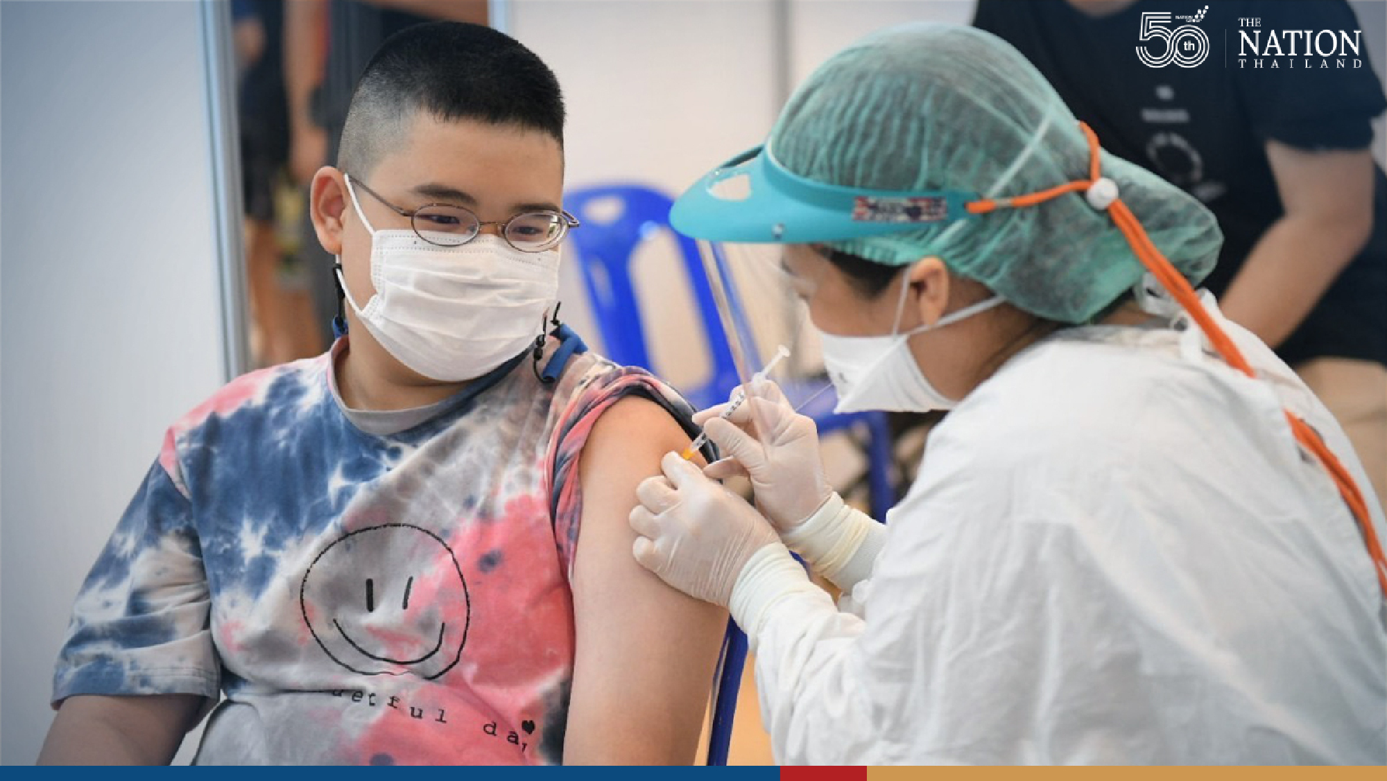 Almost half of registered vulnerable students jabbed in Bangkok