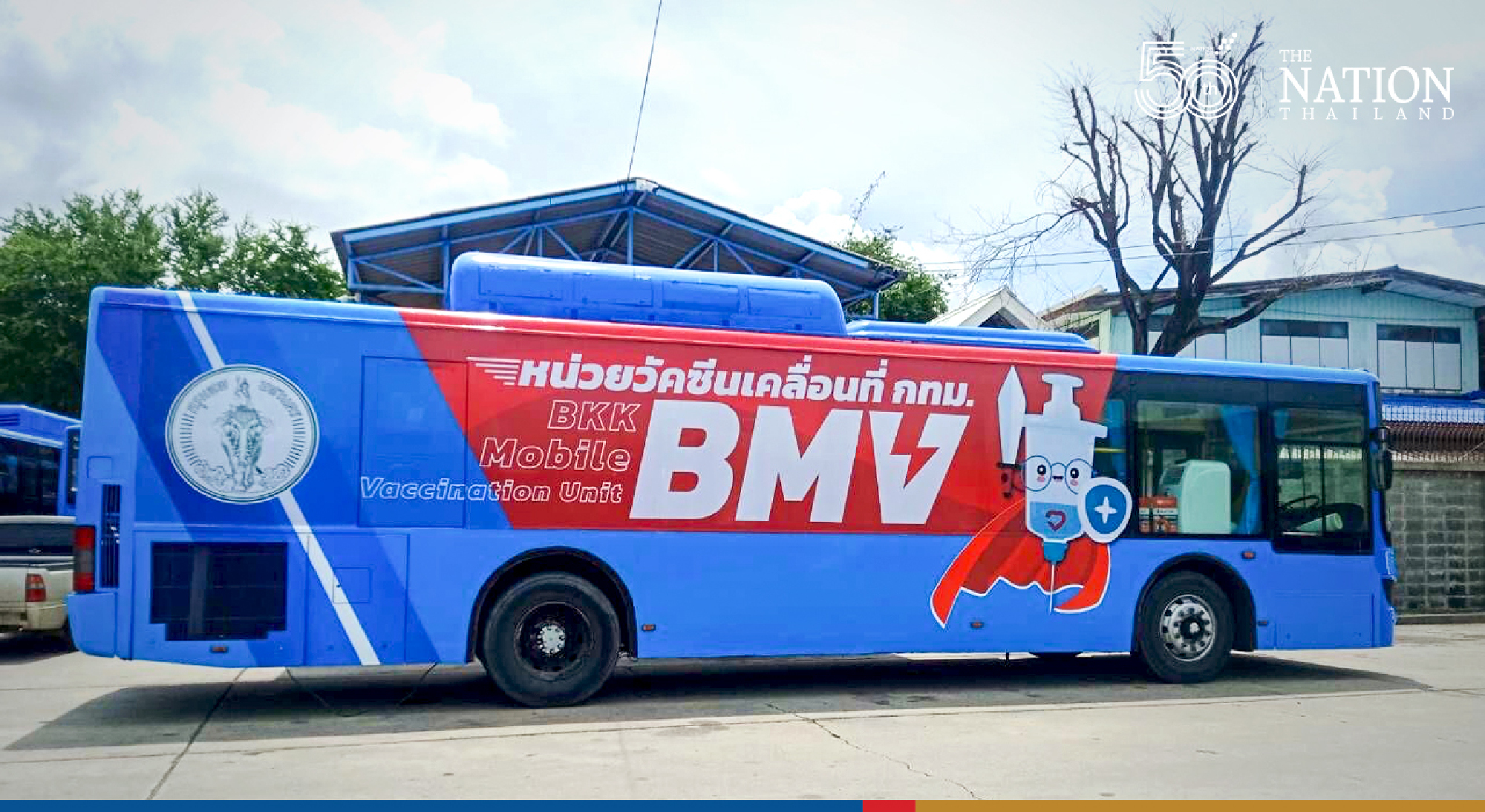 Vaccination buses roll out to protect at-risk Bangkokians