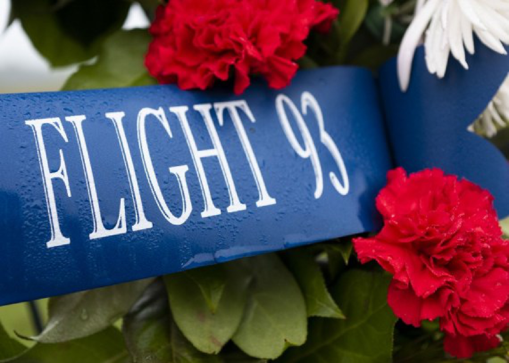 A wreath is seen at the Flight 93 National Memorial in Shanksville, Pennsylvania, the United States, Sept. 9, 2021.