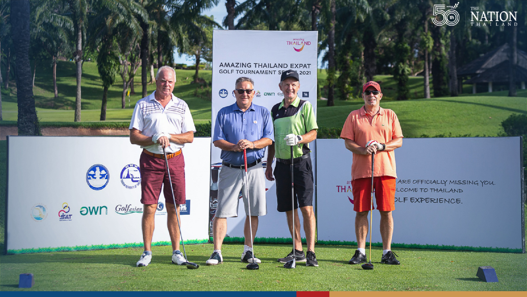TAT - building confidence and promoting travels among foreign tourists and expats through "the Phuket Sandbox" golf event