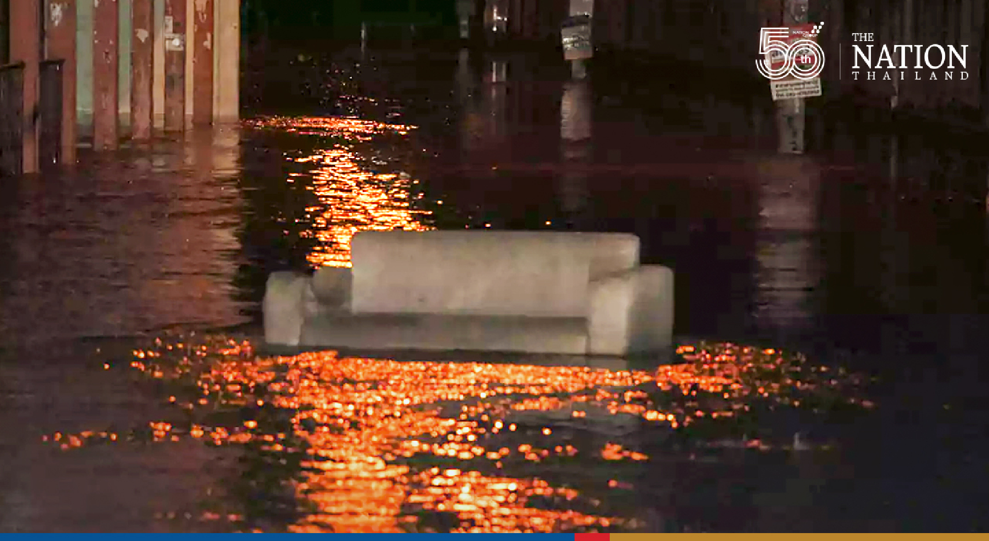 Heavy continuous rainfall inundates Pattaya, some parts of Chonburi