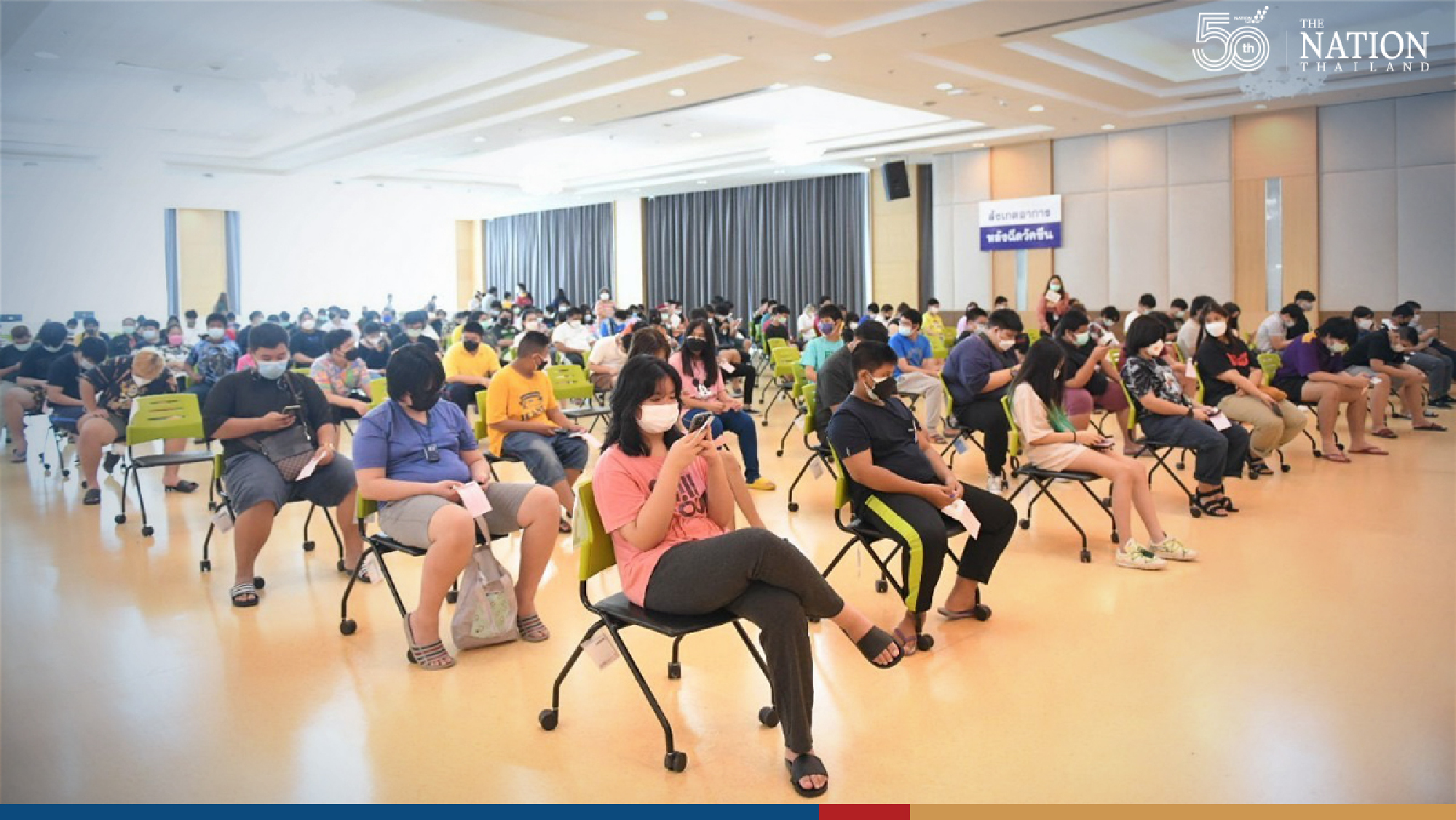 Almost half of registered vulnerable students jabbed in Bangkok