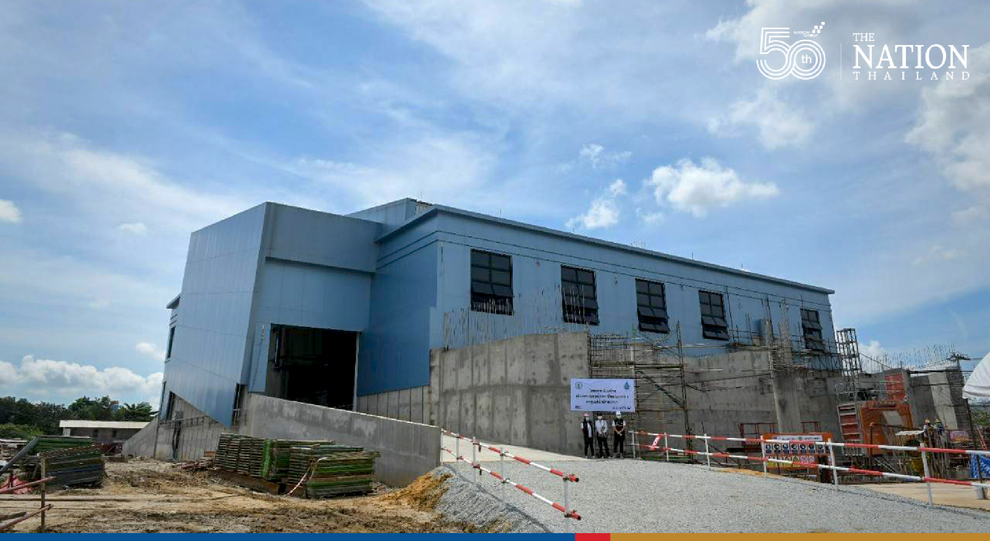 Giant Bangkok drainage tunnel almost 90% complete