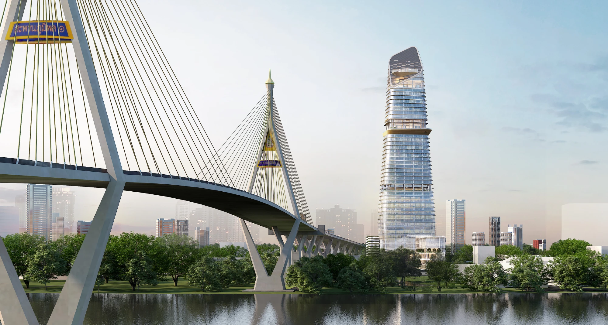 Saha Group lays the foundation stone of KingBridge Tower