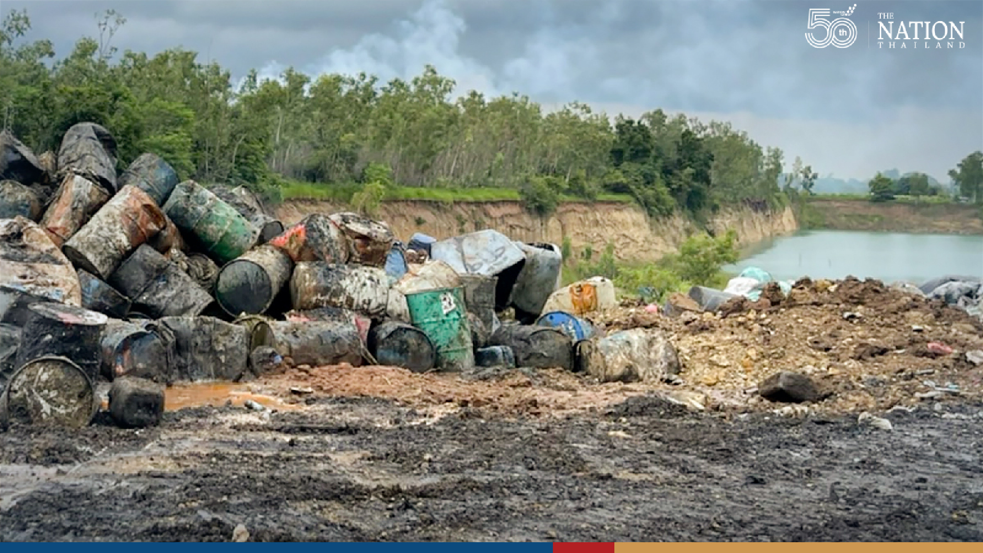 Dumped industrial chemicals poison Lopburi water supply
