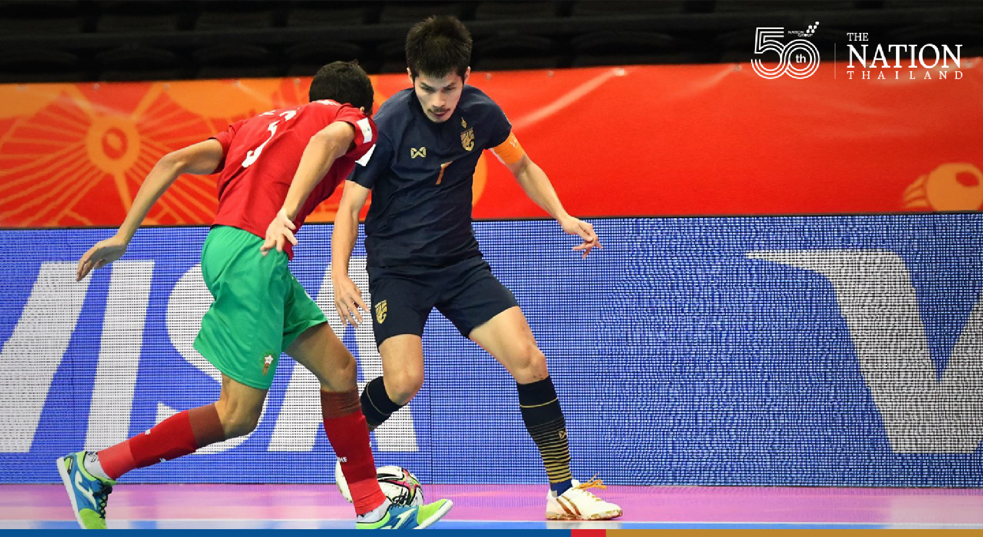 Jirawat timely strike helps Thailand force a draw in futsal World Cup