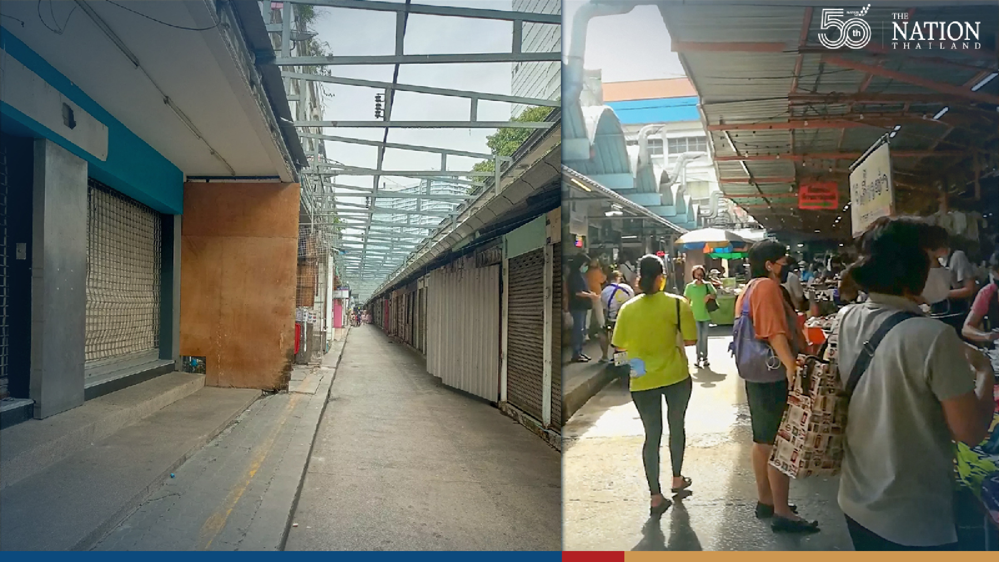 The end of Thon Buri’ Khlong San Market captured on camera