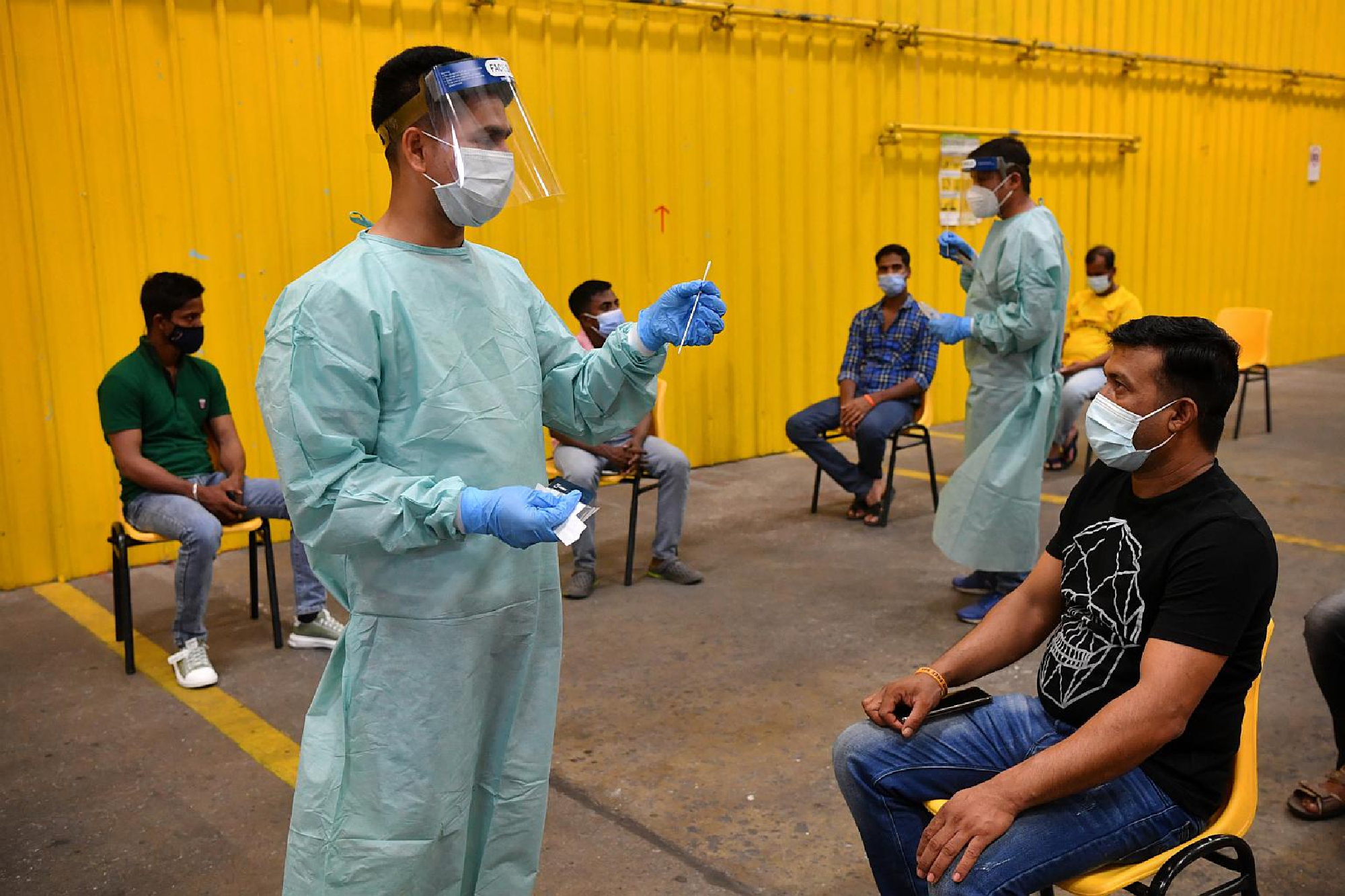 Mandatory self-testing for migrant workers in Singapore dorms from Sept 13