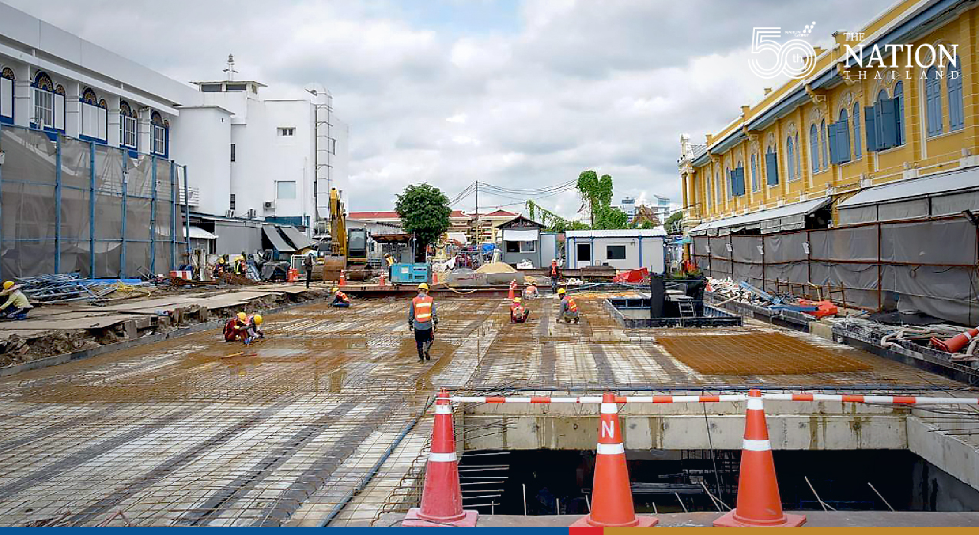 Tunnels under Bangkok’s Rattanakosin Island making good progress