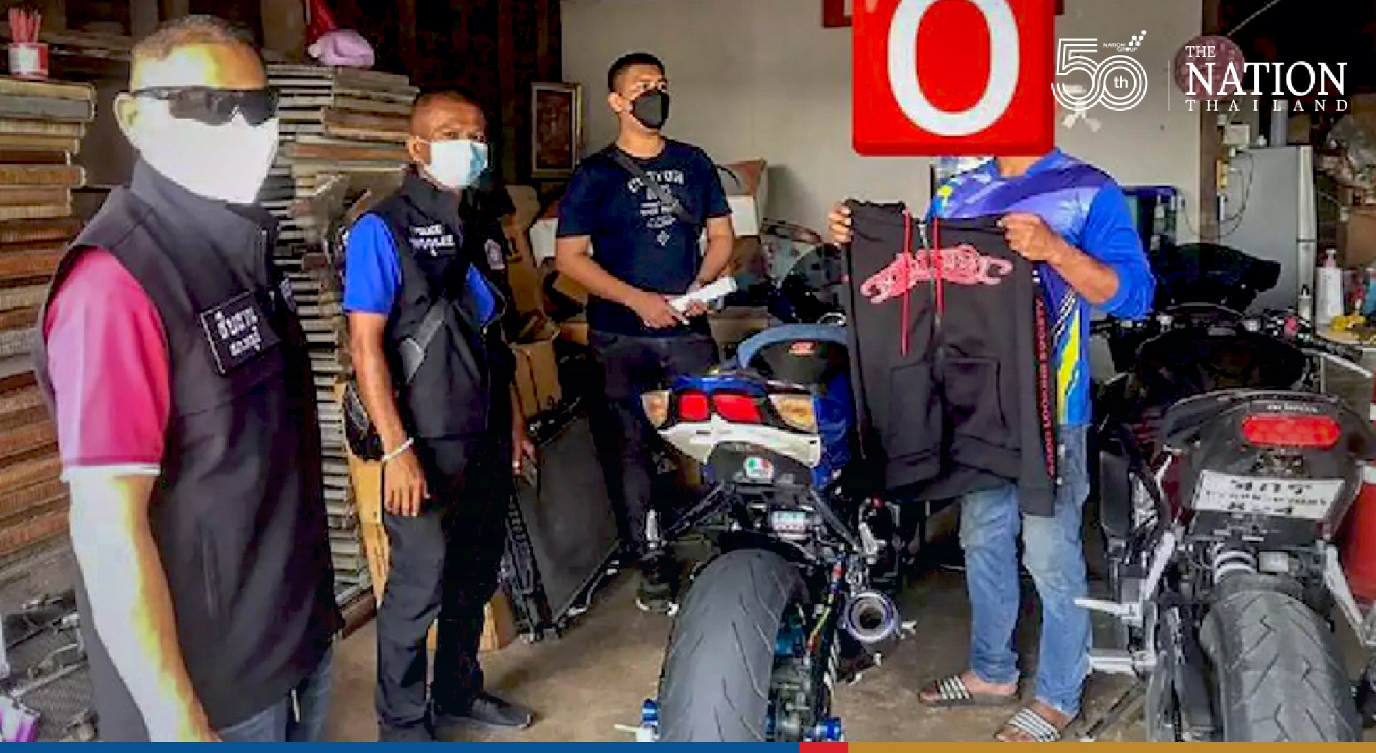 Boasting big biker lands himself in big trouble