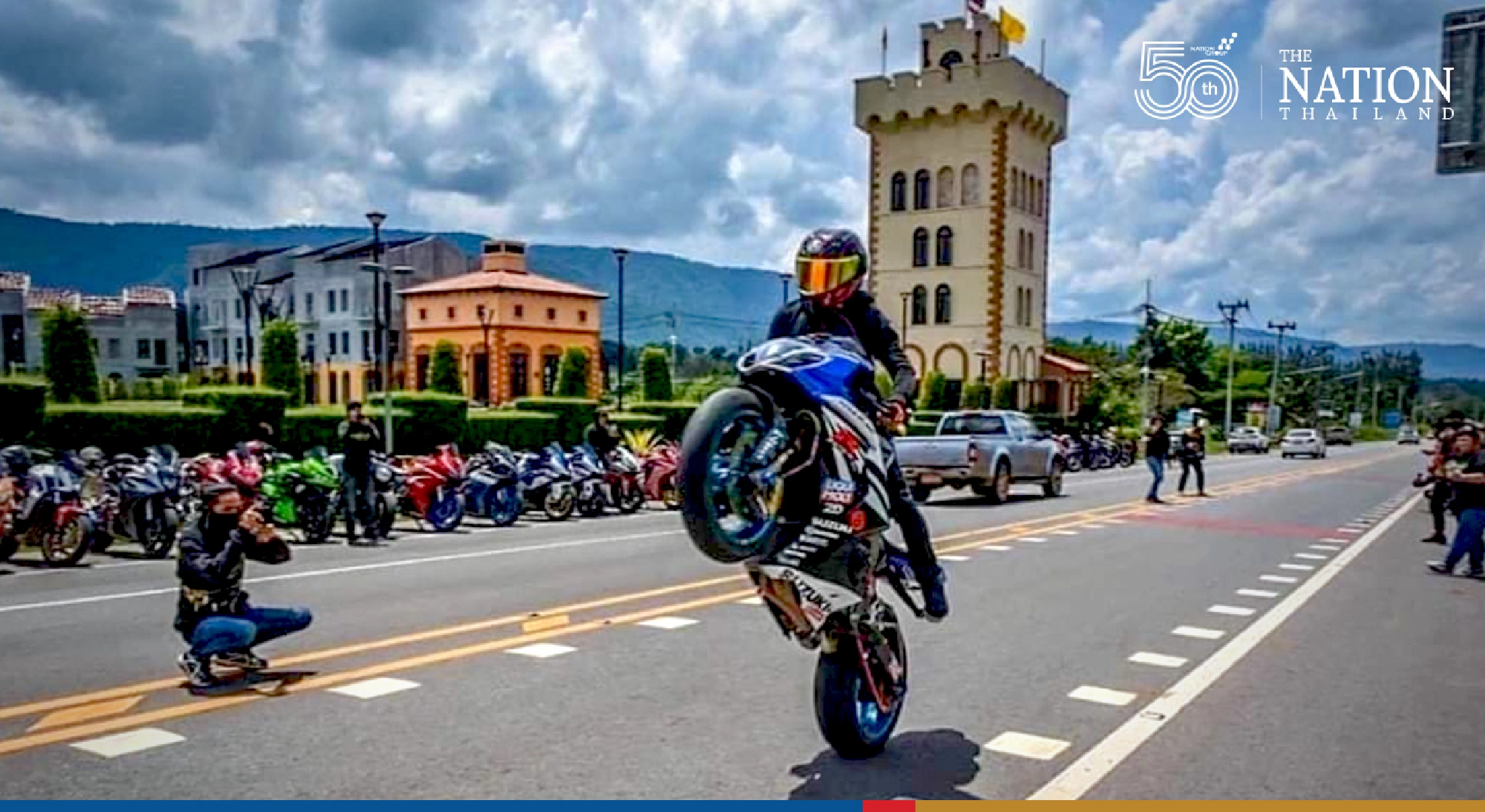 Boasting big biker lands himself in big trouble