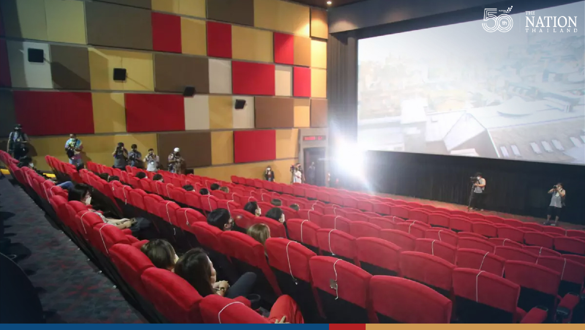 Bangkokians go to the cinema as normality returns slowly