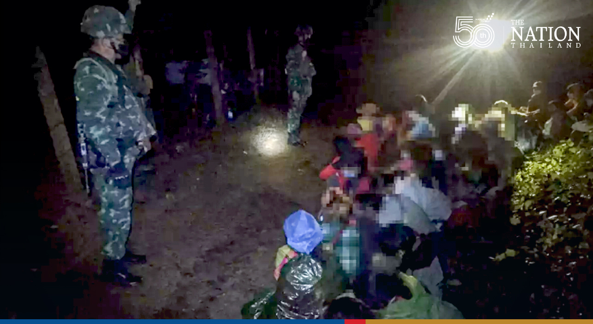 Chiang Mai task force arrests 48 from Myanmar for illegal entry