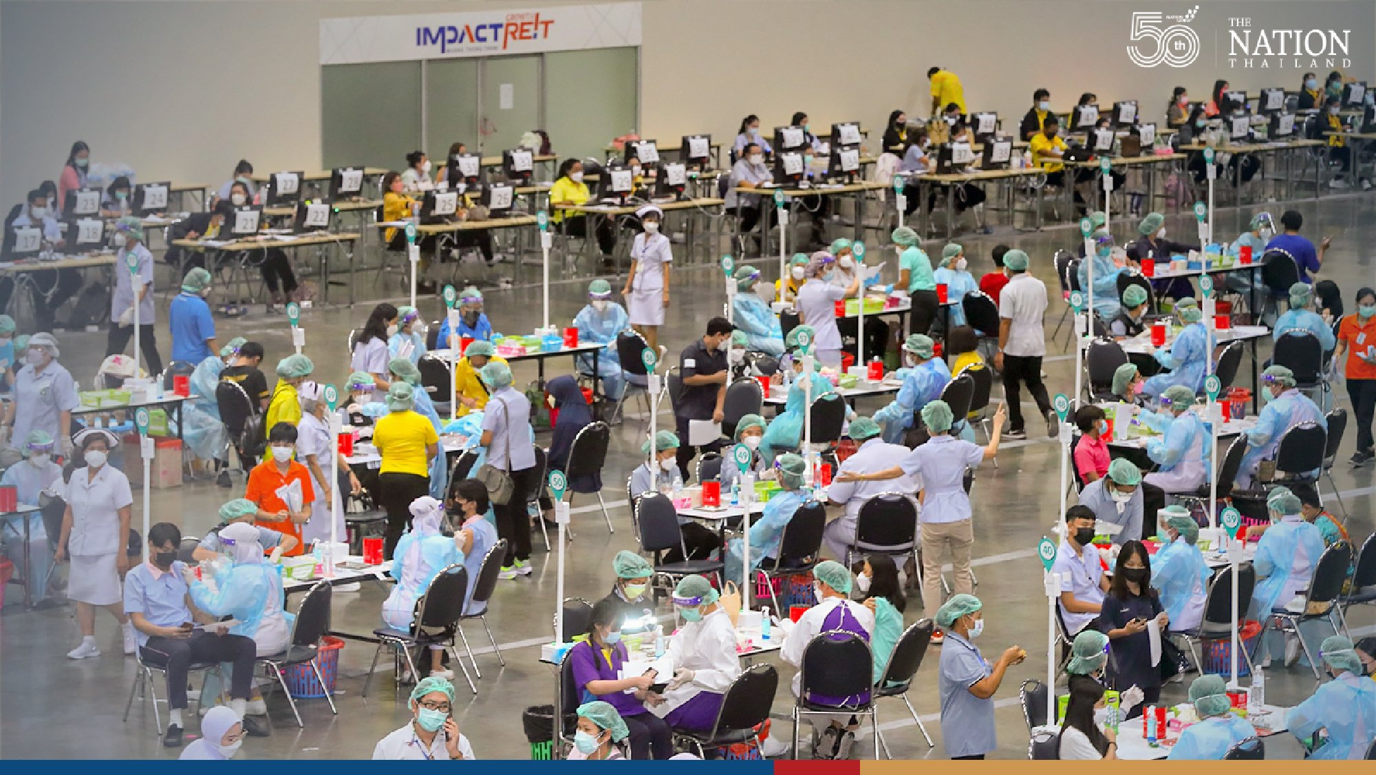 Nonthaburi Student Vaccination Site ready to open at IMPACT