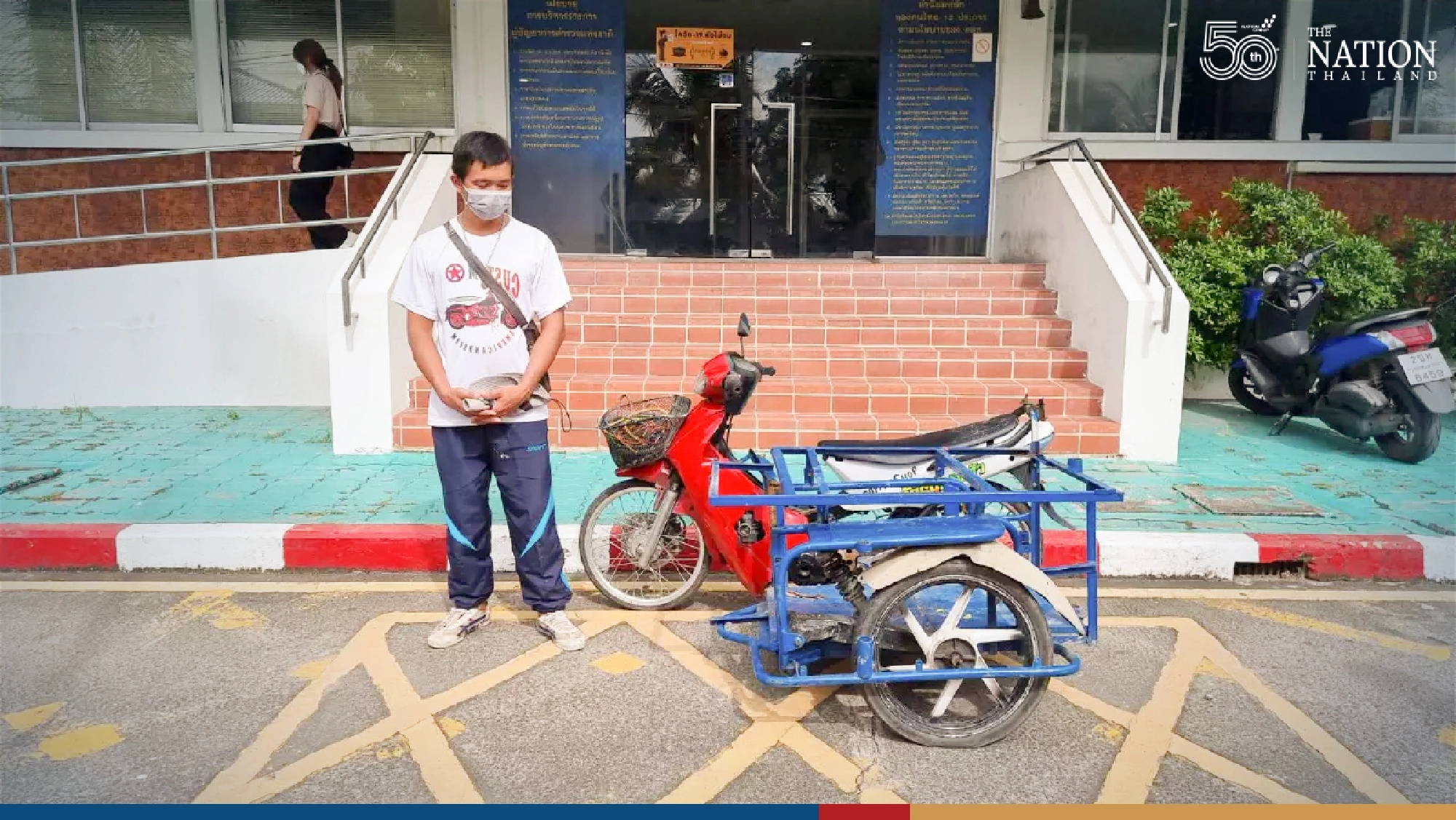 Bangkok construction worker hit with huge fines over ‘wheelie’
