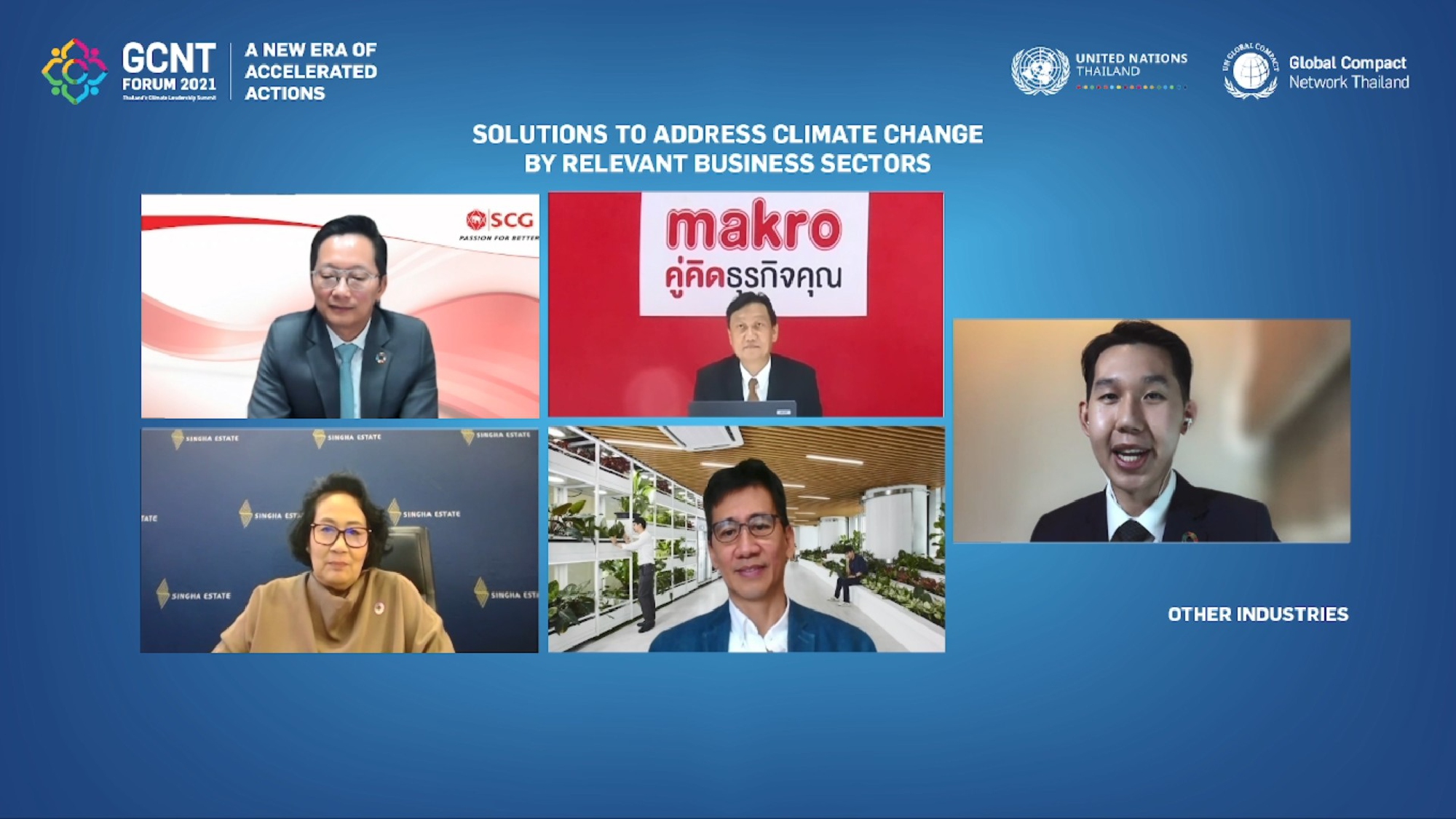 Five solutions to global warming from GCNT Forum 2021