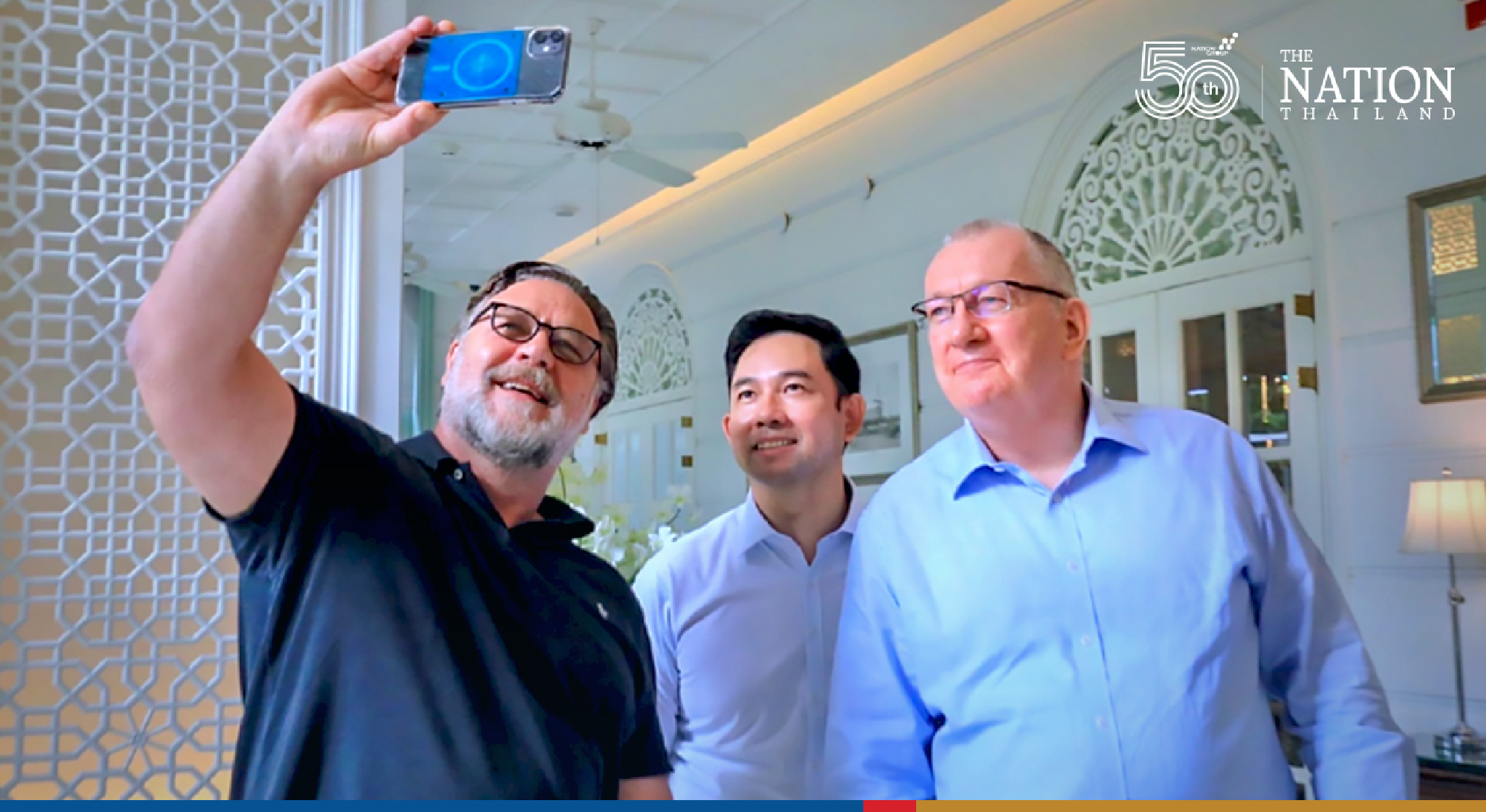 Russell Crowe rewarded for becoming Thailand’s accidental ambassador