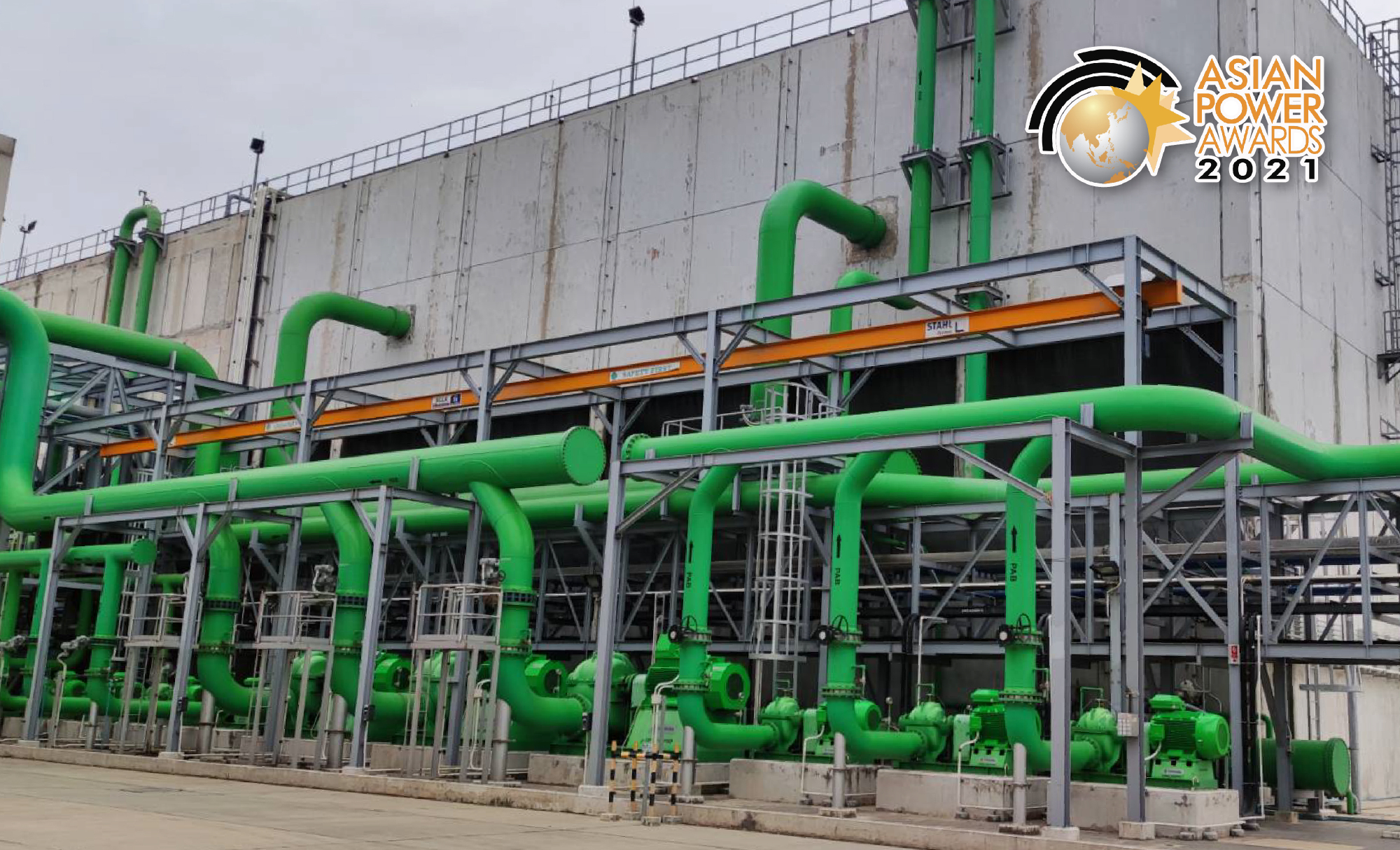 The Cooling Tower Optimization winning at the Asian Power Awards 2021