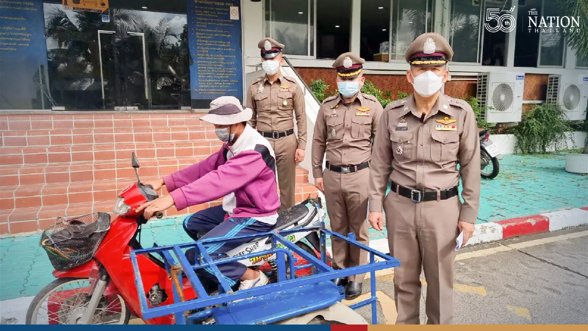 Bangkok construction worker hit with huge fines over ‘wheelie’