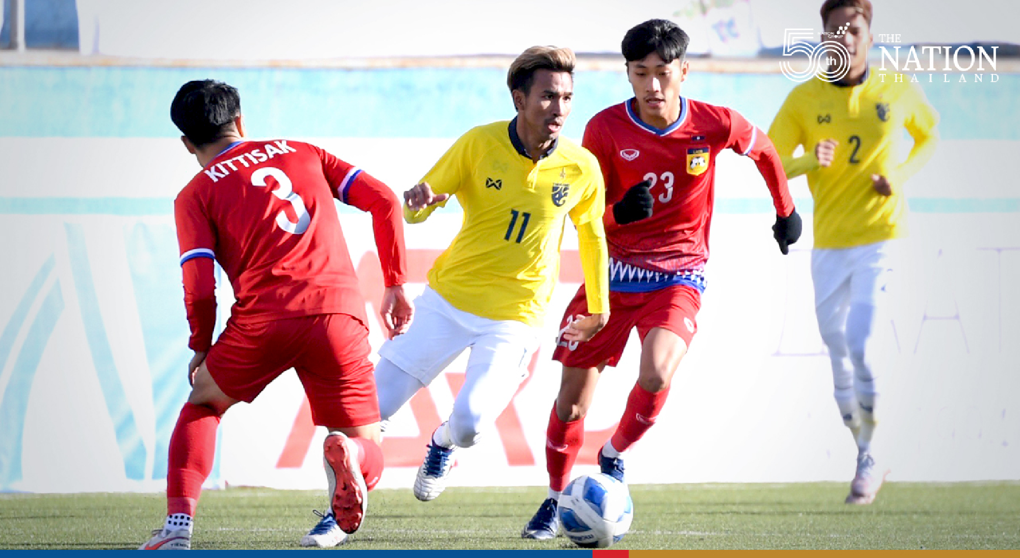 Thailand beat Laos 3-0 on Thursday