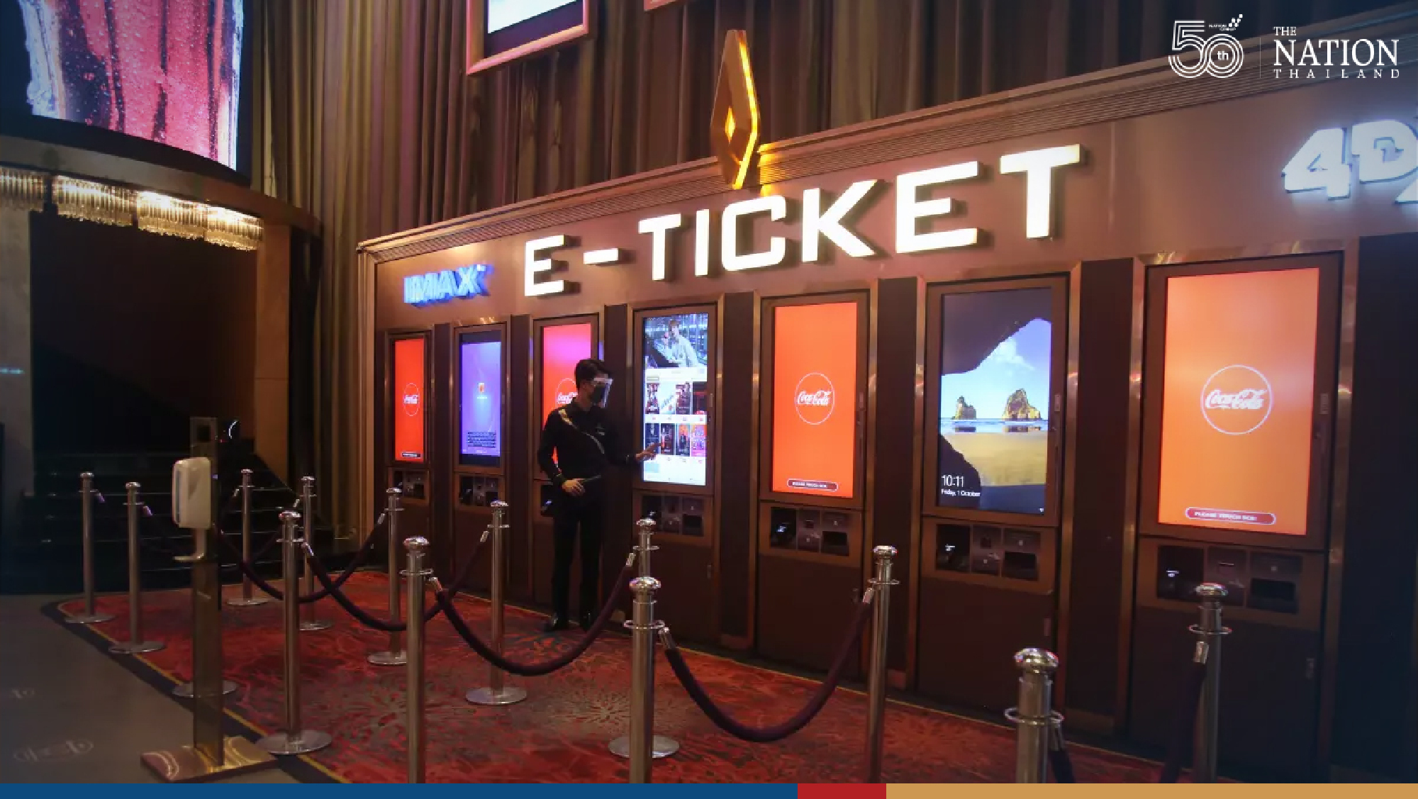 Bangkokians go to the cinema as normality returns slowly