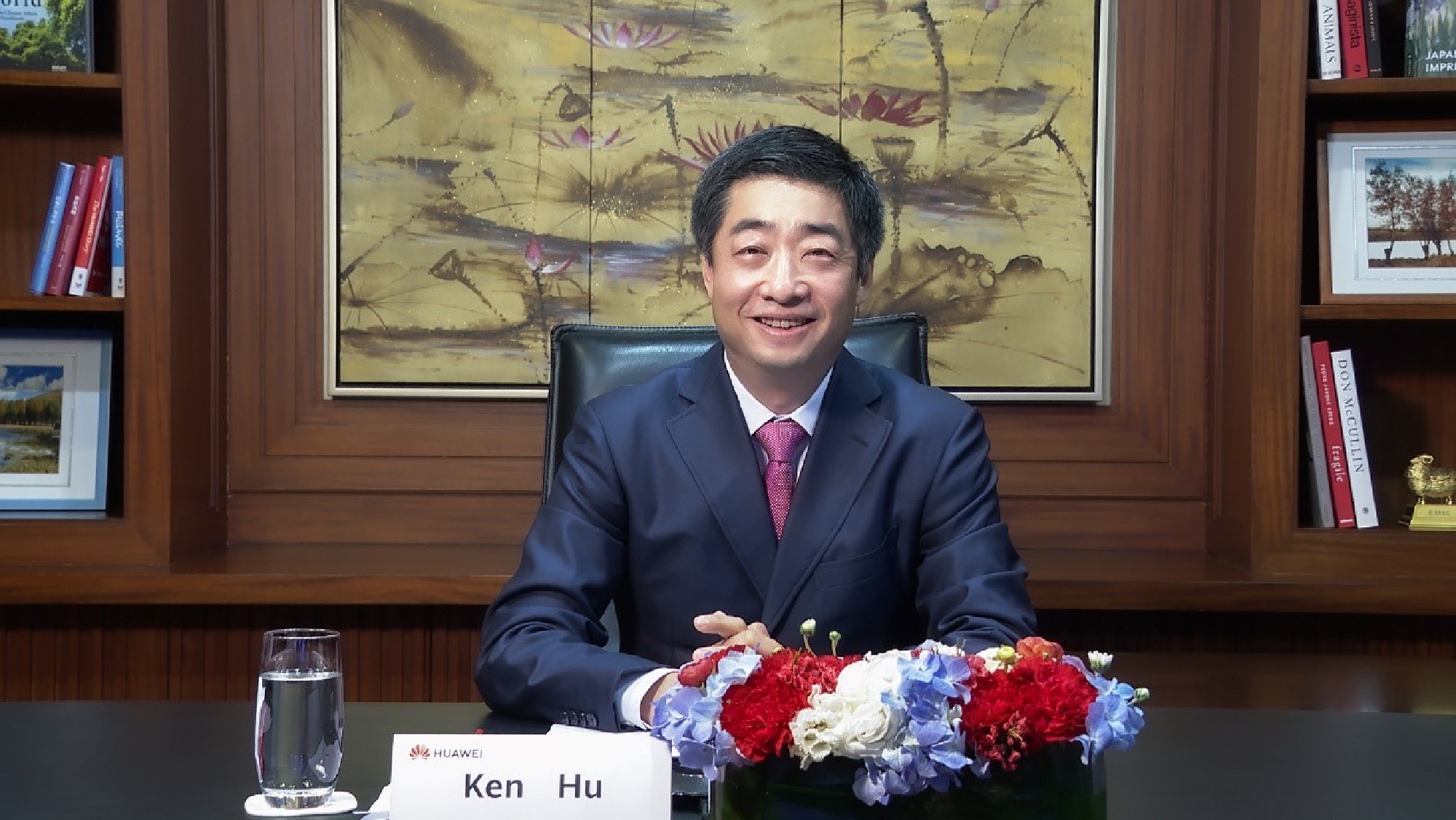 Huawei Rotating Chairman Ken Hu Attended Virtual Executive Meeting