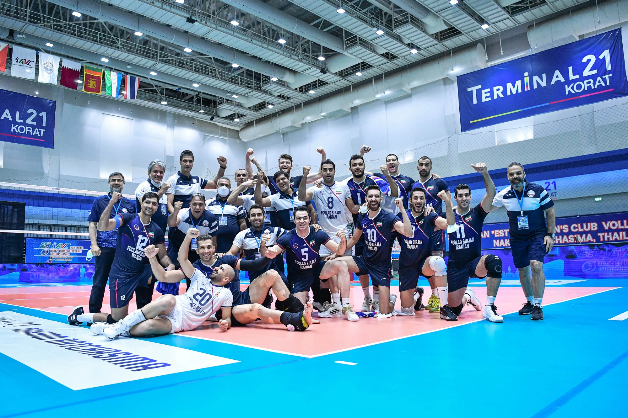 SIRJAN FOULAD IRANIAN SEE OFF NAKHON RATCHASIMA 3-0 TO REMATCH WITH AL-ARABI IN ASIAN MEN'S CLUB CHAMPIONSHIP SHOWDOWN