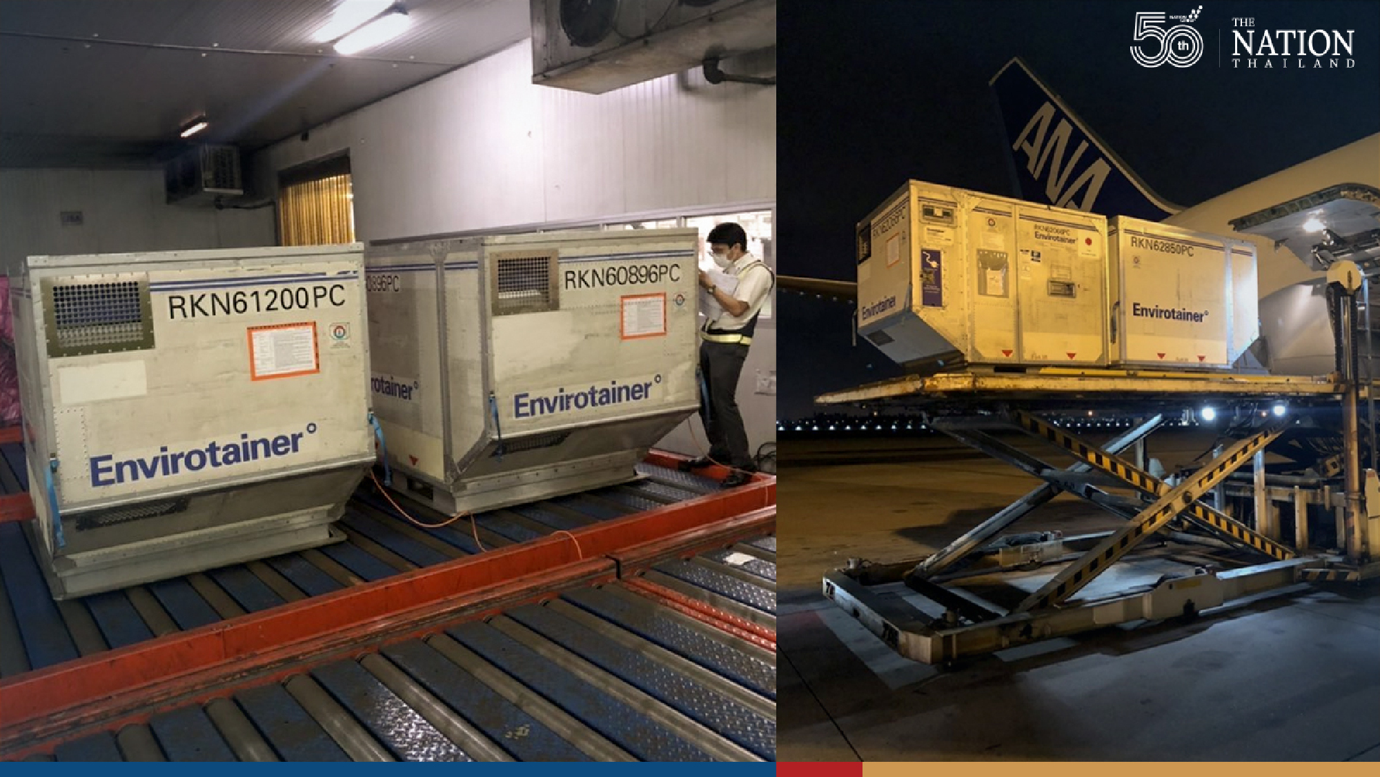 4th lot of AstraZeneca doses donated by Japan lands on Thai soil