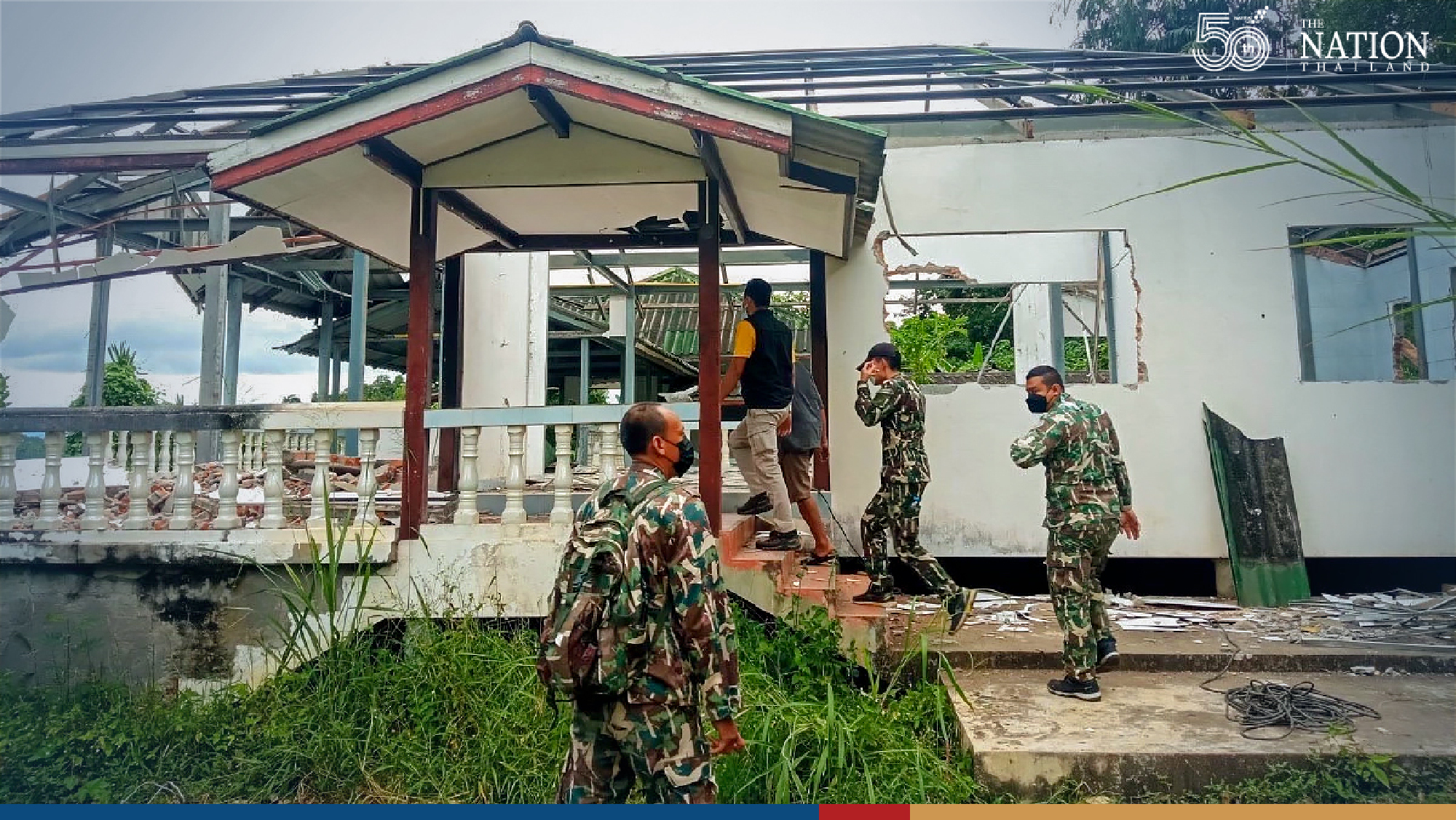 Resort house encroaching on Kanchanaburi national park demolished 