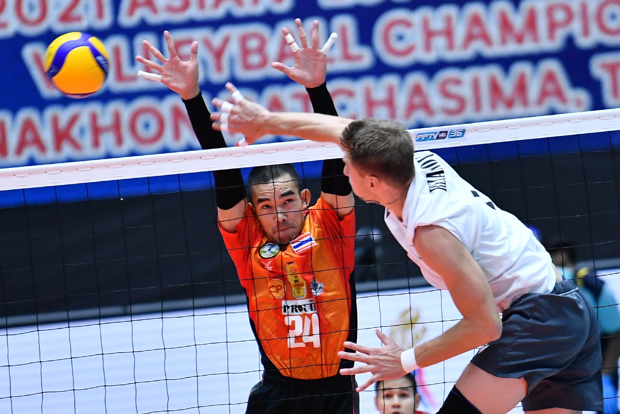 Kazakhstan's Burevestnik Almaty claimed bronze medal at the 2021 Asian Men's Club Volleyball Championship after 3-0 (25-23, 25-17, 25-21) demolition of hosts Nakhon Ratchasima QminC VC in the third-place playoff