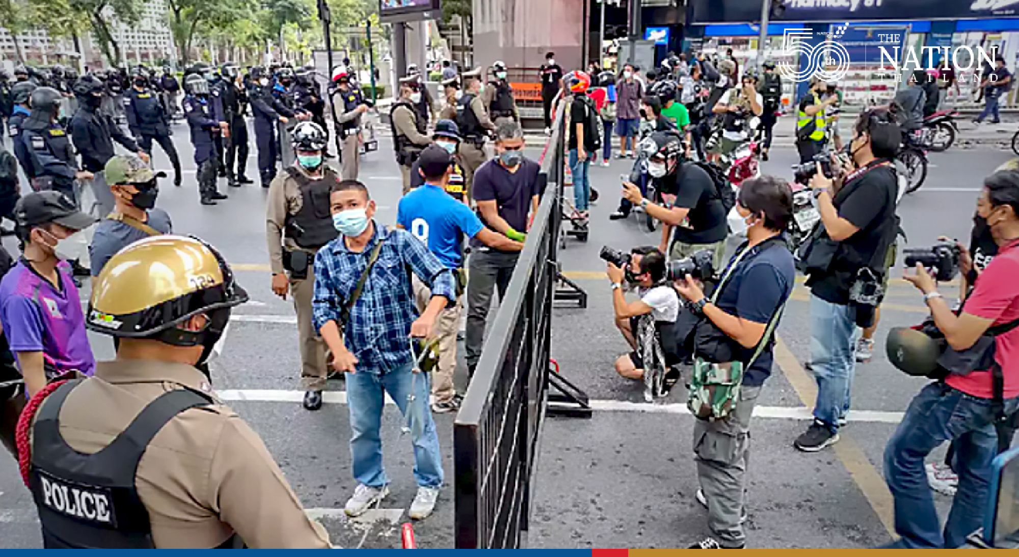 Timeline of Sunday’s rally from Pathumwan Intersection to Germany Embassy