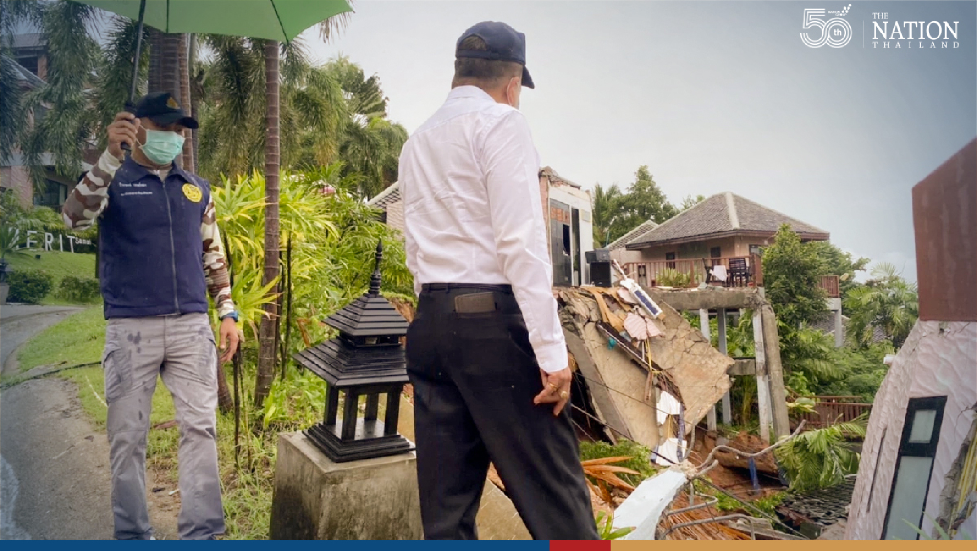 8 villas in Samui resort collapse in landslide triggered by heavy rain