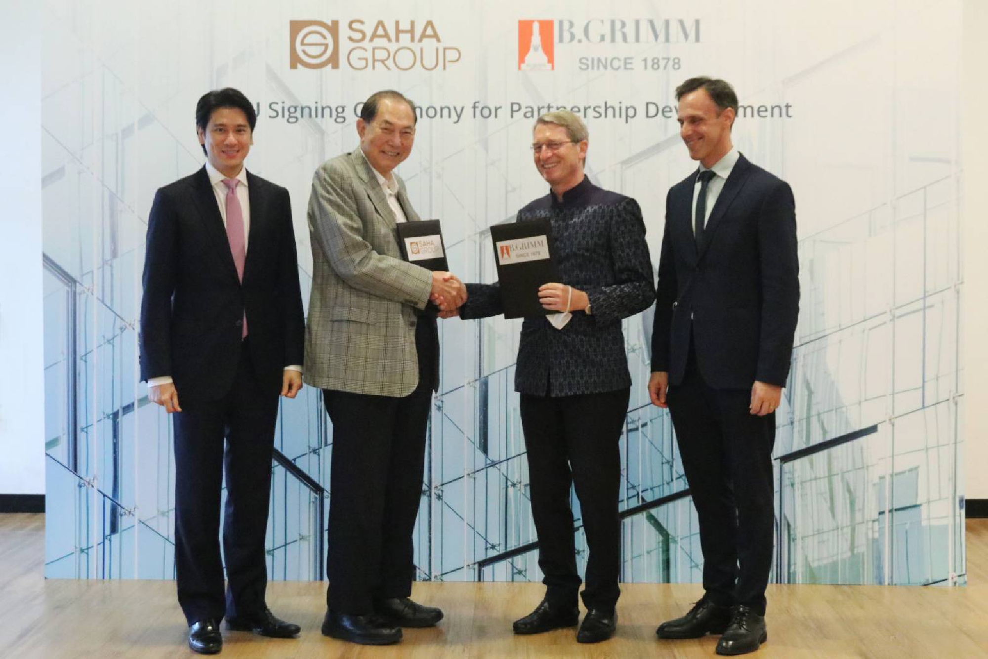 Saha Group and B.Grimm join forces on real estate development, industrial projects, and social engagement activities