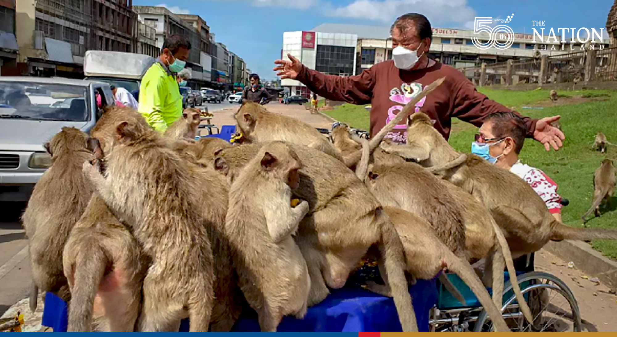 Lopburi gets ready to throw a huge party for its monkey population