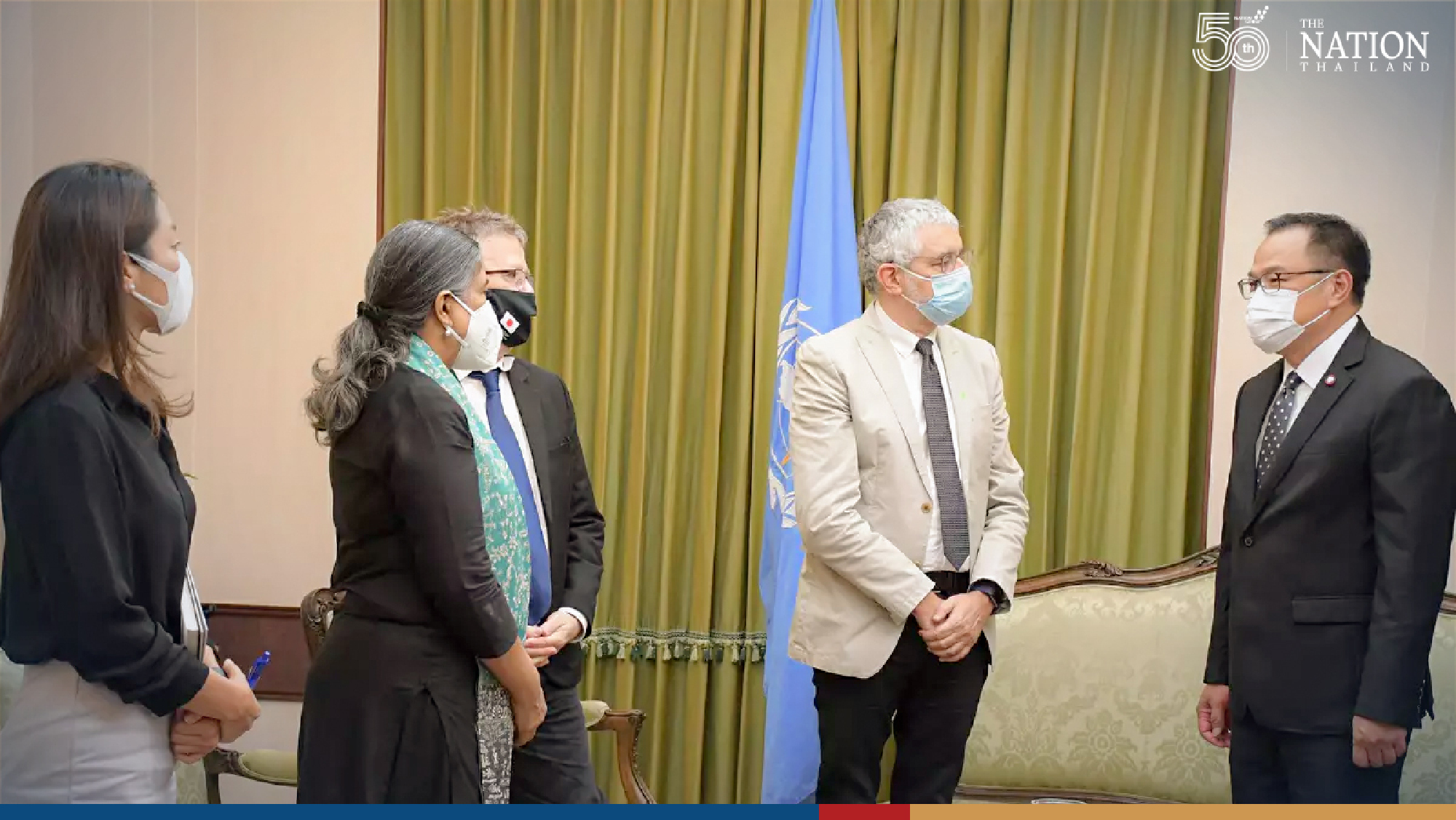 Anutin apprises new WHO rep of Thailand’s Covid-19 situation