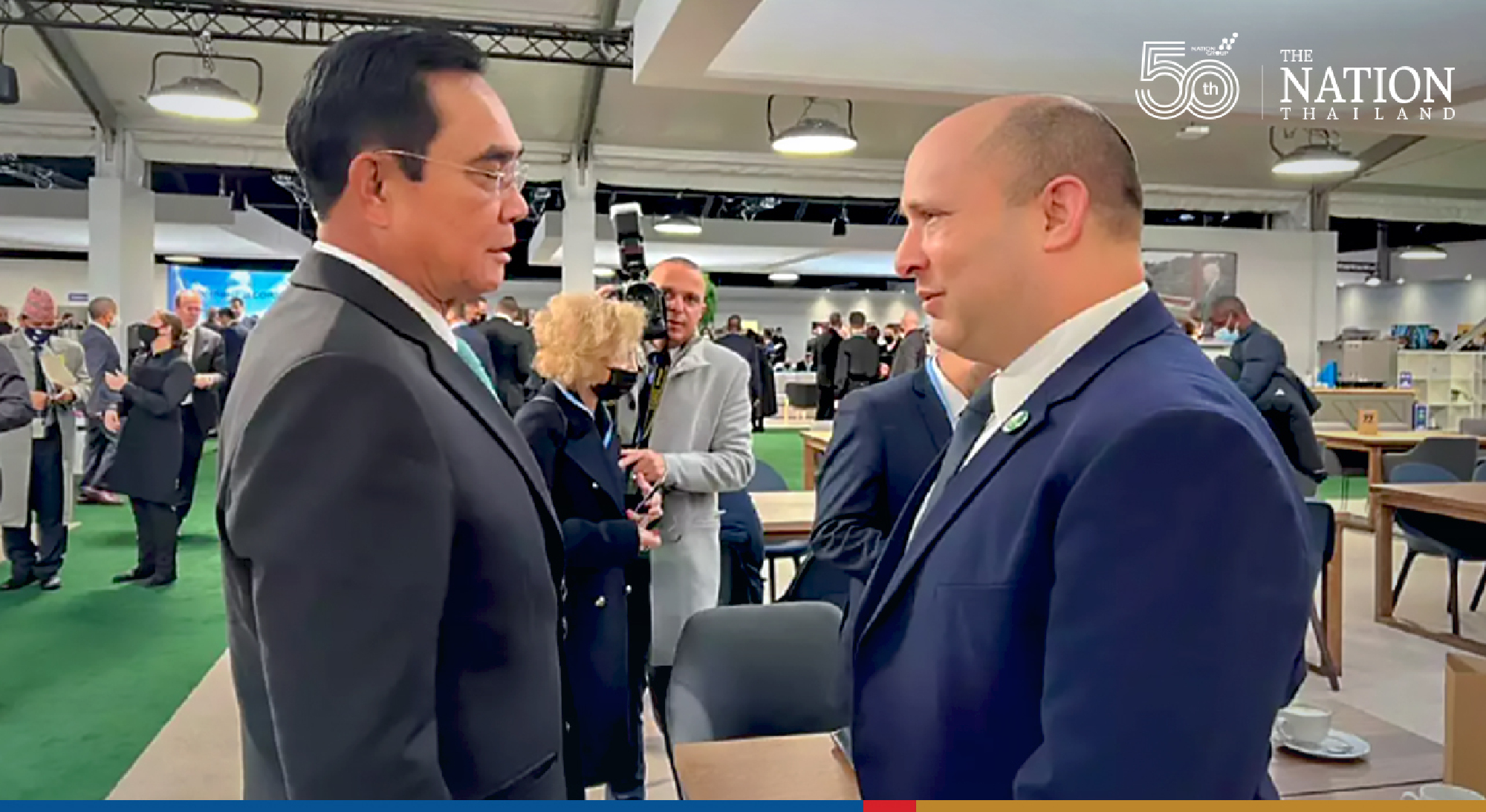 Prayut shows off Thailand’s climate achievements at COP26