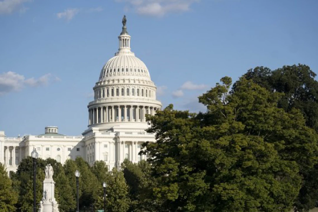 Photo taken on Sept. 30, 2021 shows the U.S. Capitol building in Washington, D.C., the United States. The U.S. (Xinhua/Liu Jie)