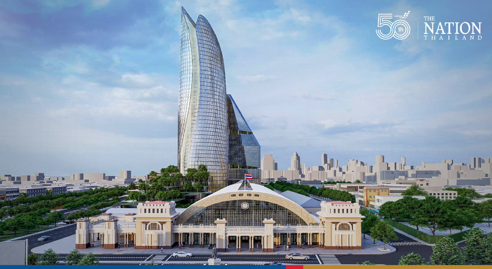 Transport Ministry supervises Hua Lamphong Station development plan