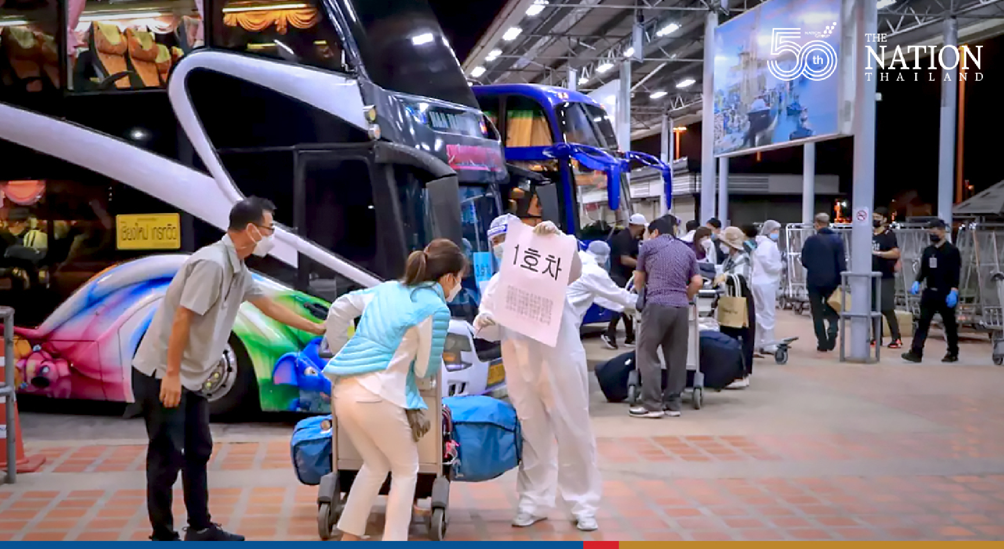 Chiang Mai welcomes its first group of foreigners – golfers from Incheon