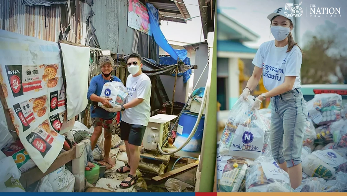Nation delivers survival bags to flood victims in Nakhon Pathom