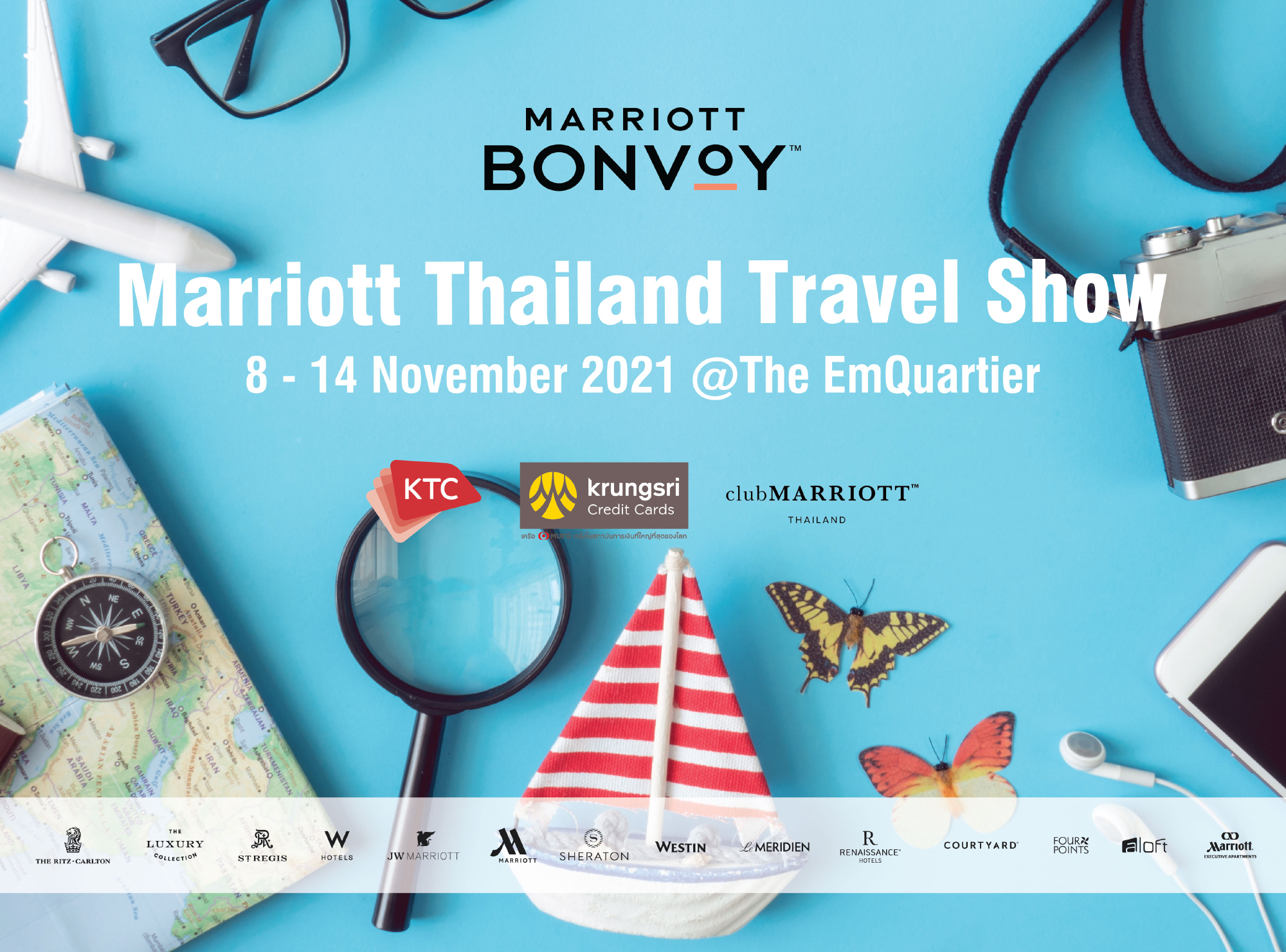 Marriott  Partners With KTC and KRUNGSRI Credit Card To Host Highly Rewarding Consumer Travel Fair In Bangkok